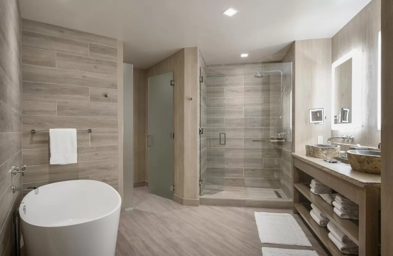 Shower in Hotel Chaco