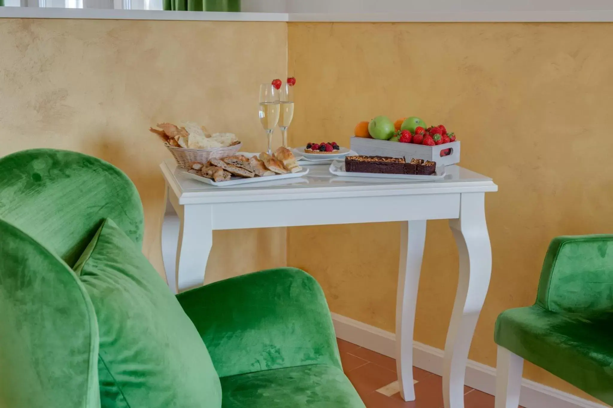 Food close-up, Seating Area in Battistero Residenza d'Epoca