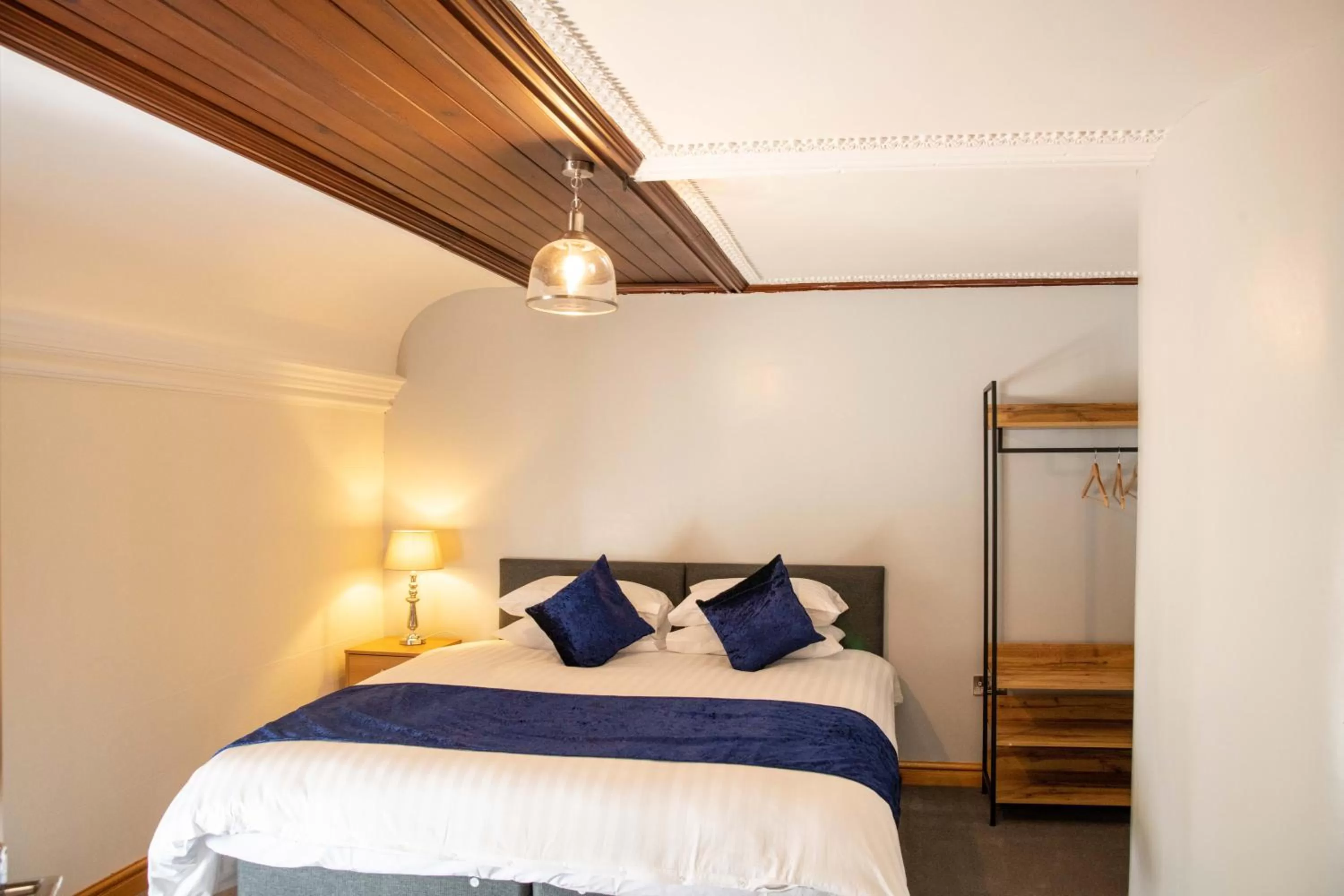 Bed in Pontcysyllte Chapel Tearoom