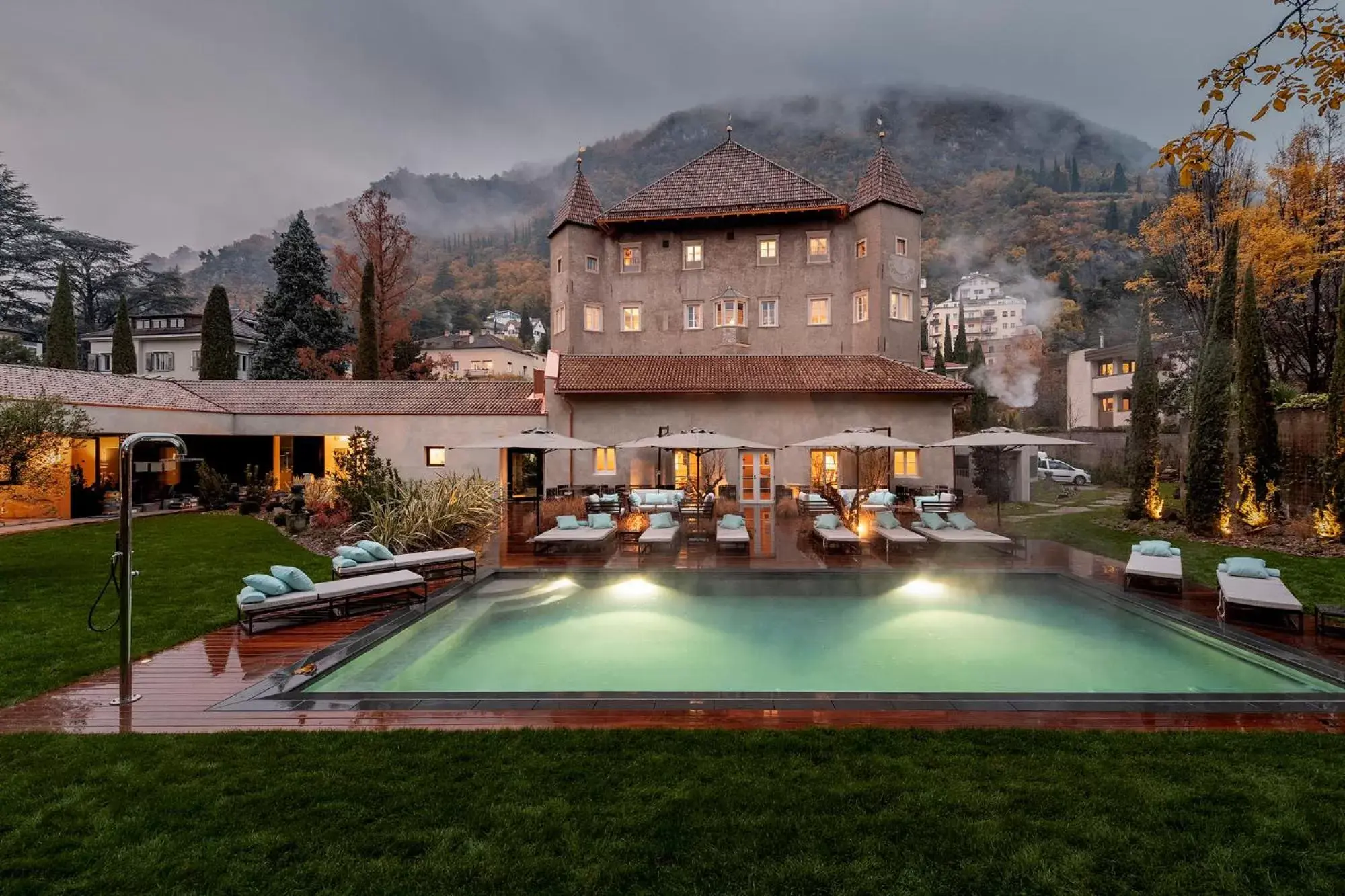 Property building in Castel Hörtenberg Property building in Castel Hörtenberg