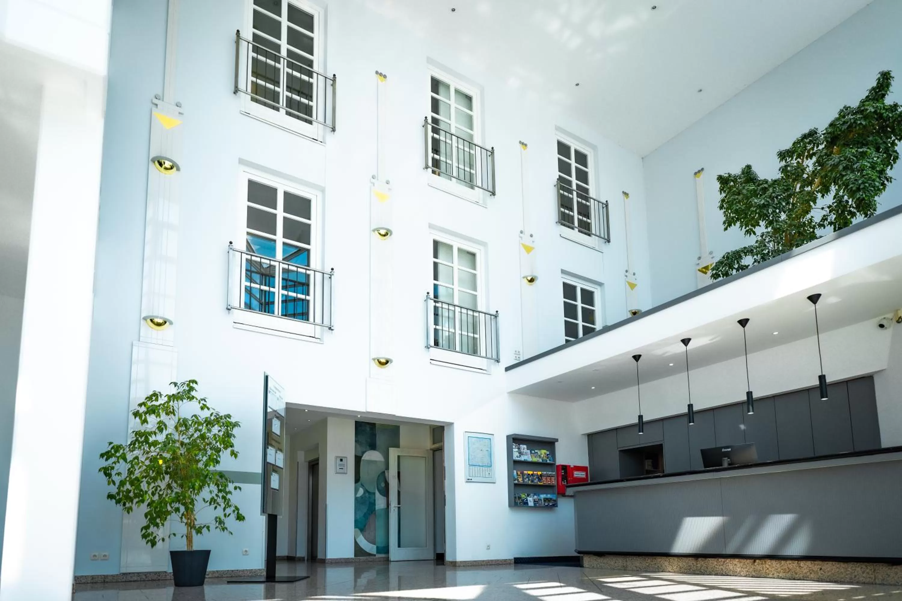 Lobby or reception in Taste Hotel Kulmbach