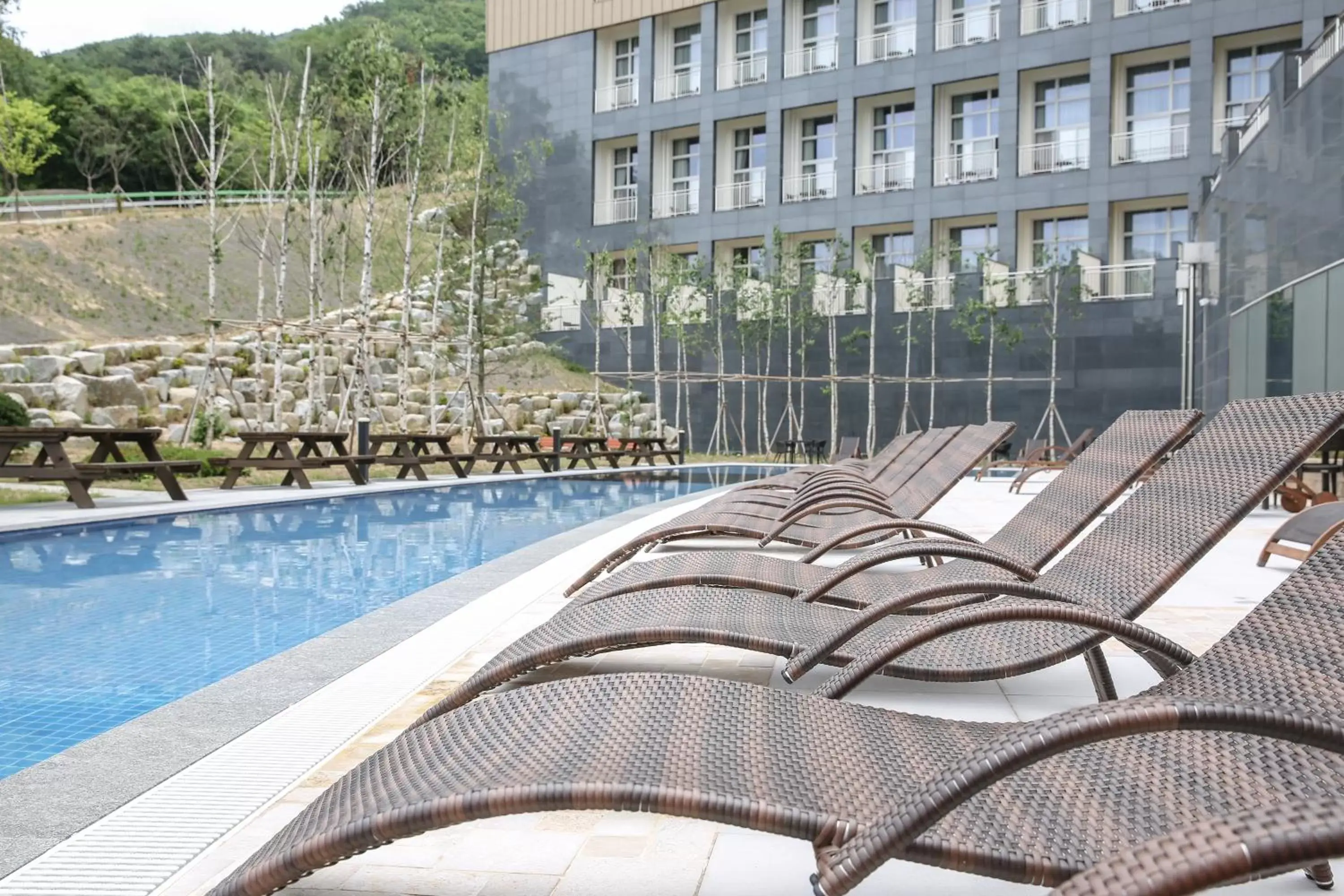 Swimming Pool in Pyeongchang Ramada Hotel & Suite by Wyndham