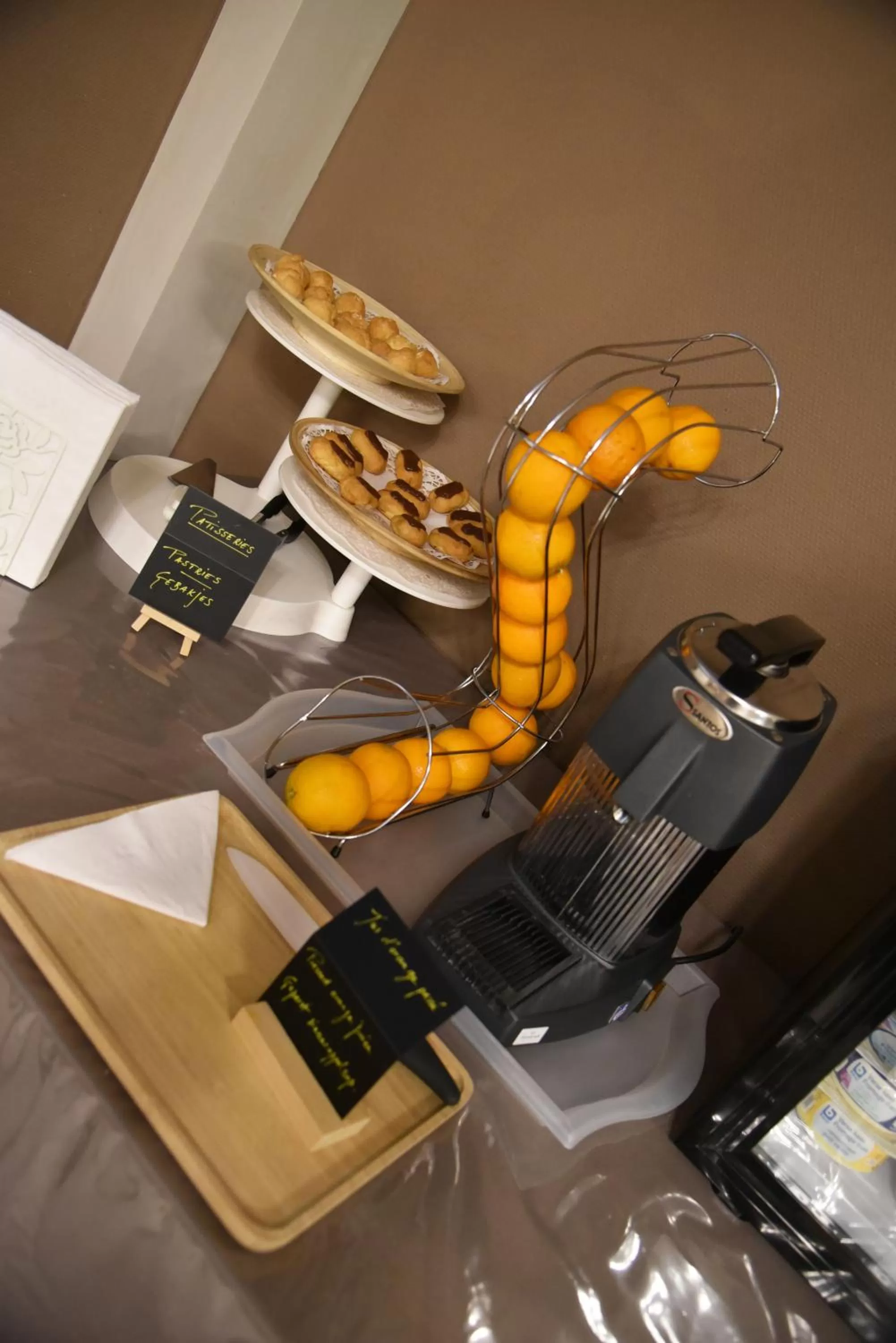 Food and drinks in Hotel Saint Daniel