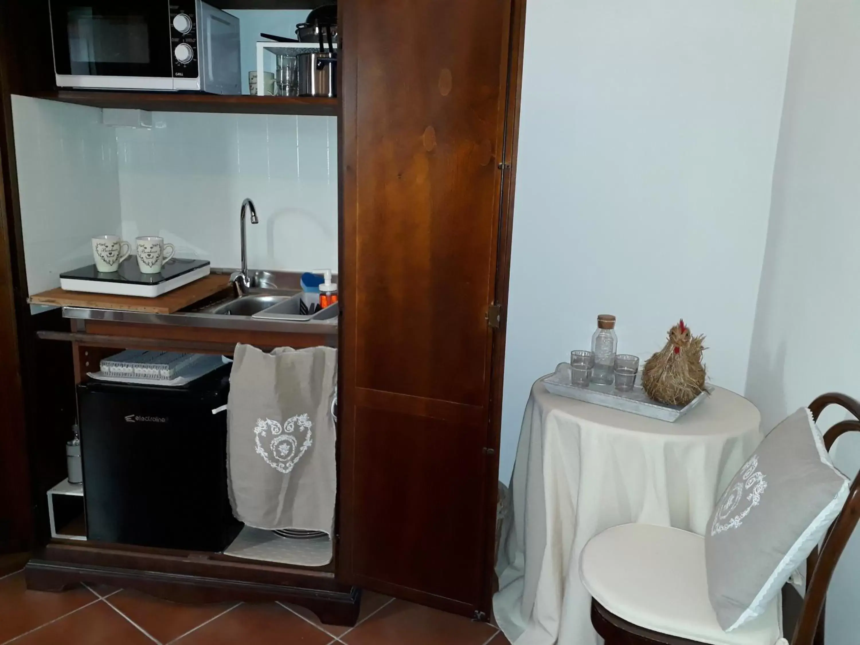 Coffee/tea facilities, Bathroom in Dream Holiday Ortigia