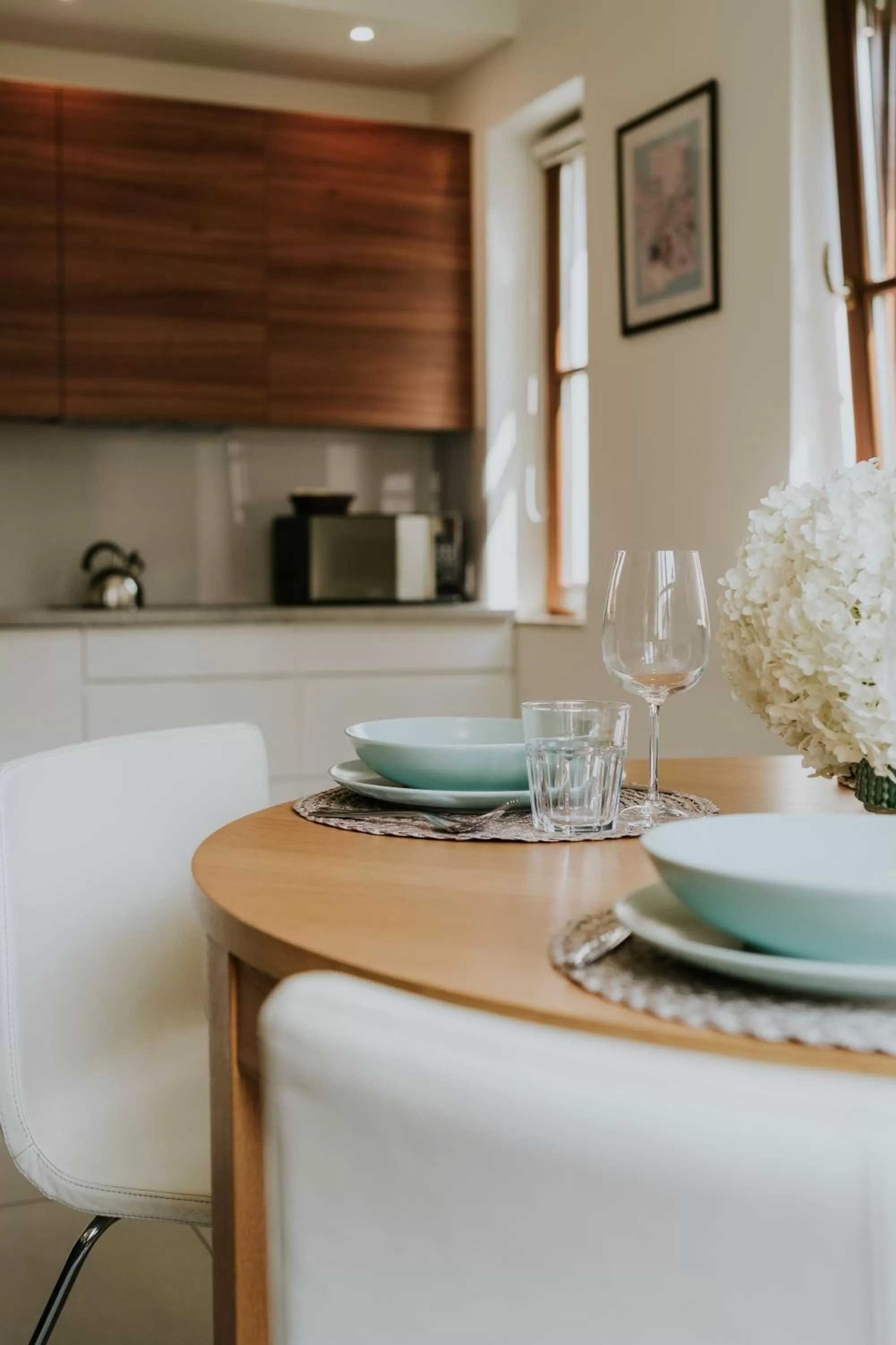 Kitchen or kitchenette in Aura Medical SPA Nałęczów