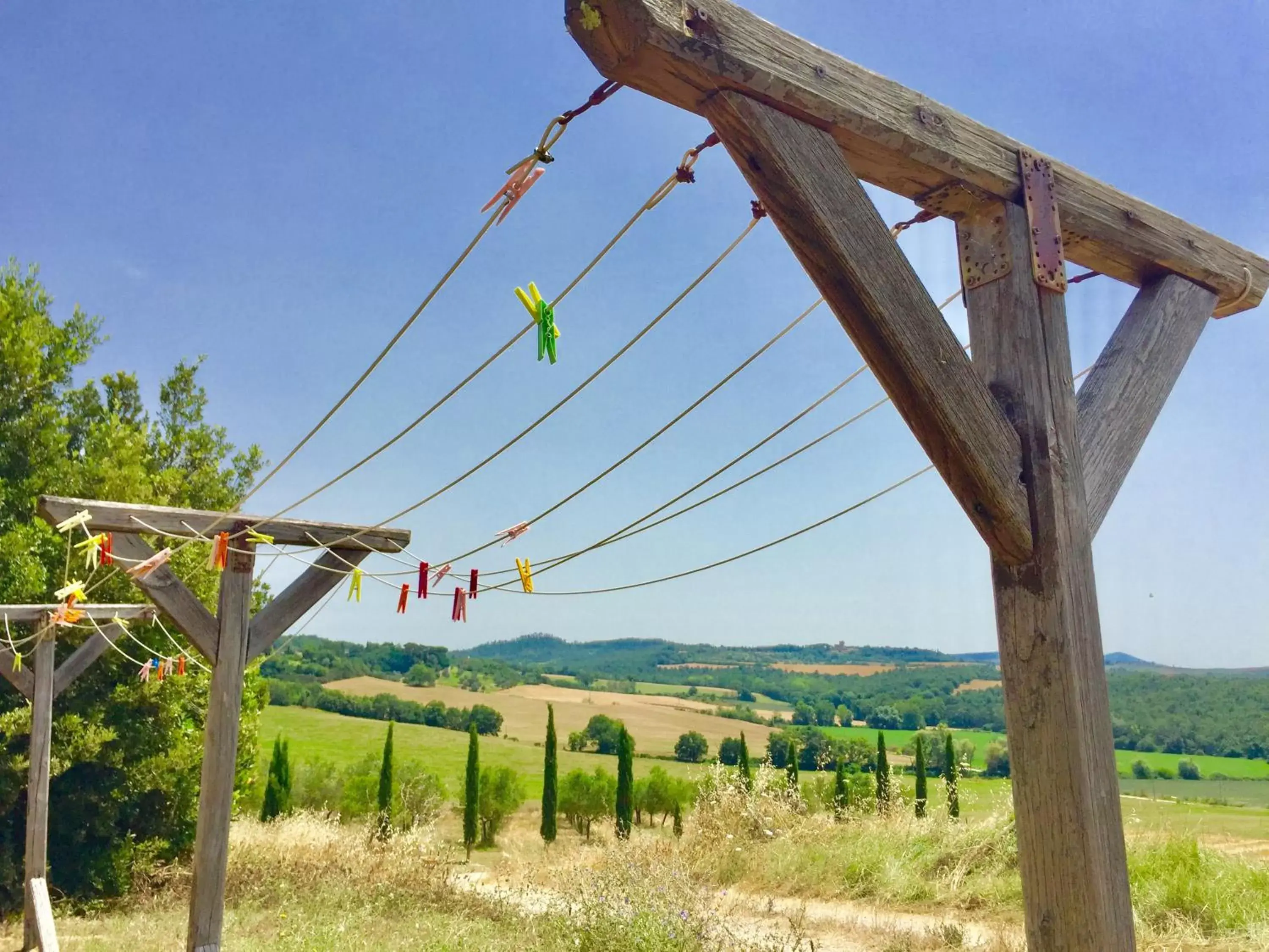 Garden view in Locanda Vesuna