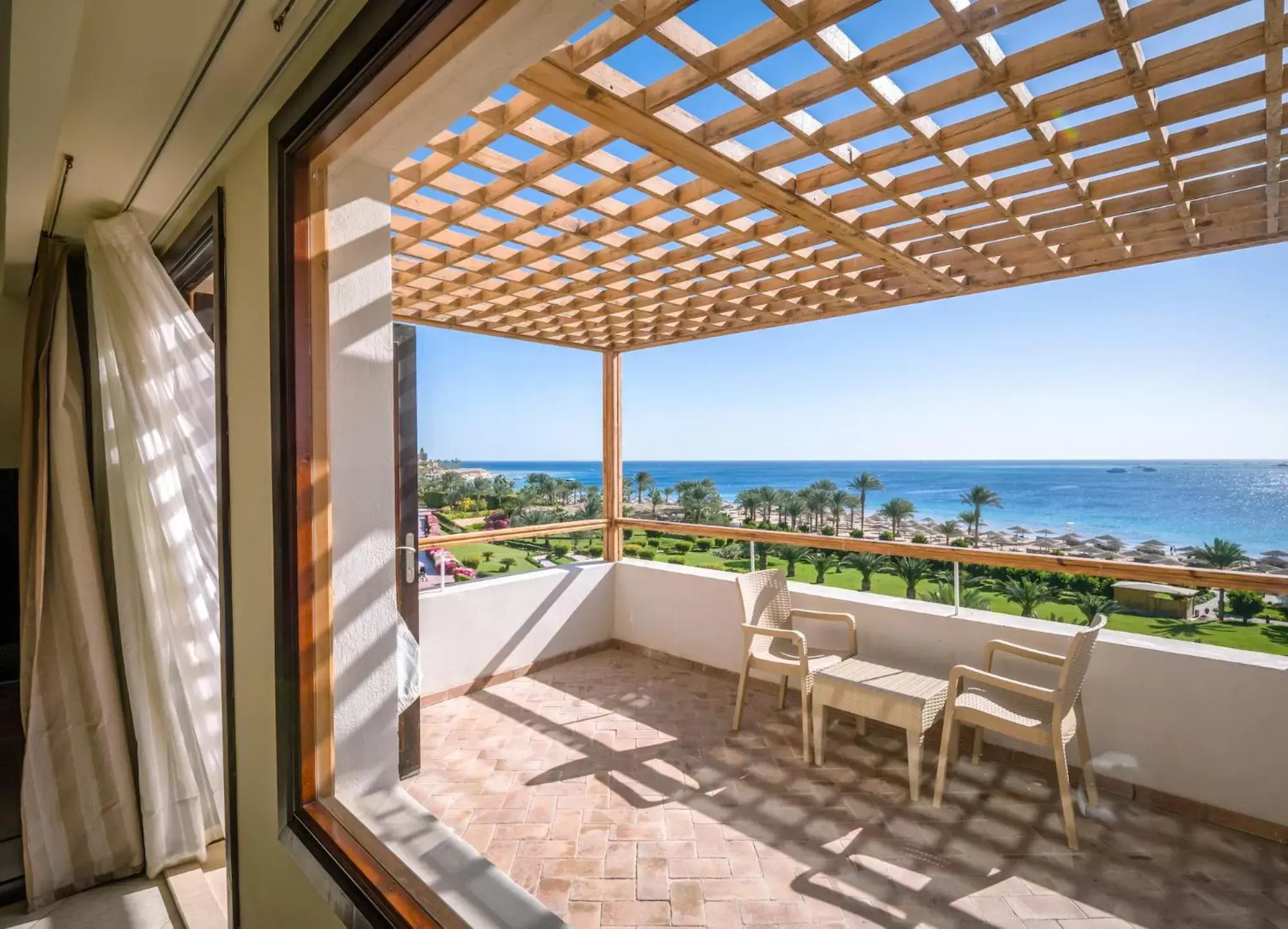 Balcony/Terrace in Fort Arabesque Resort, Spa & Villas