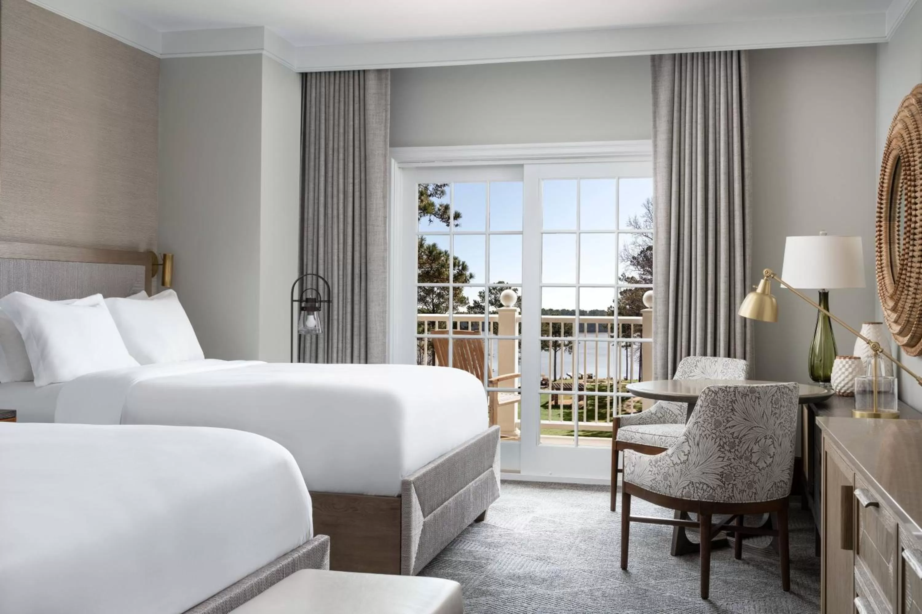 Queen Room with Two Queen Beds - Lake View in The Ritz-Carlton Reynolds, Lake Oconee