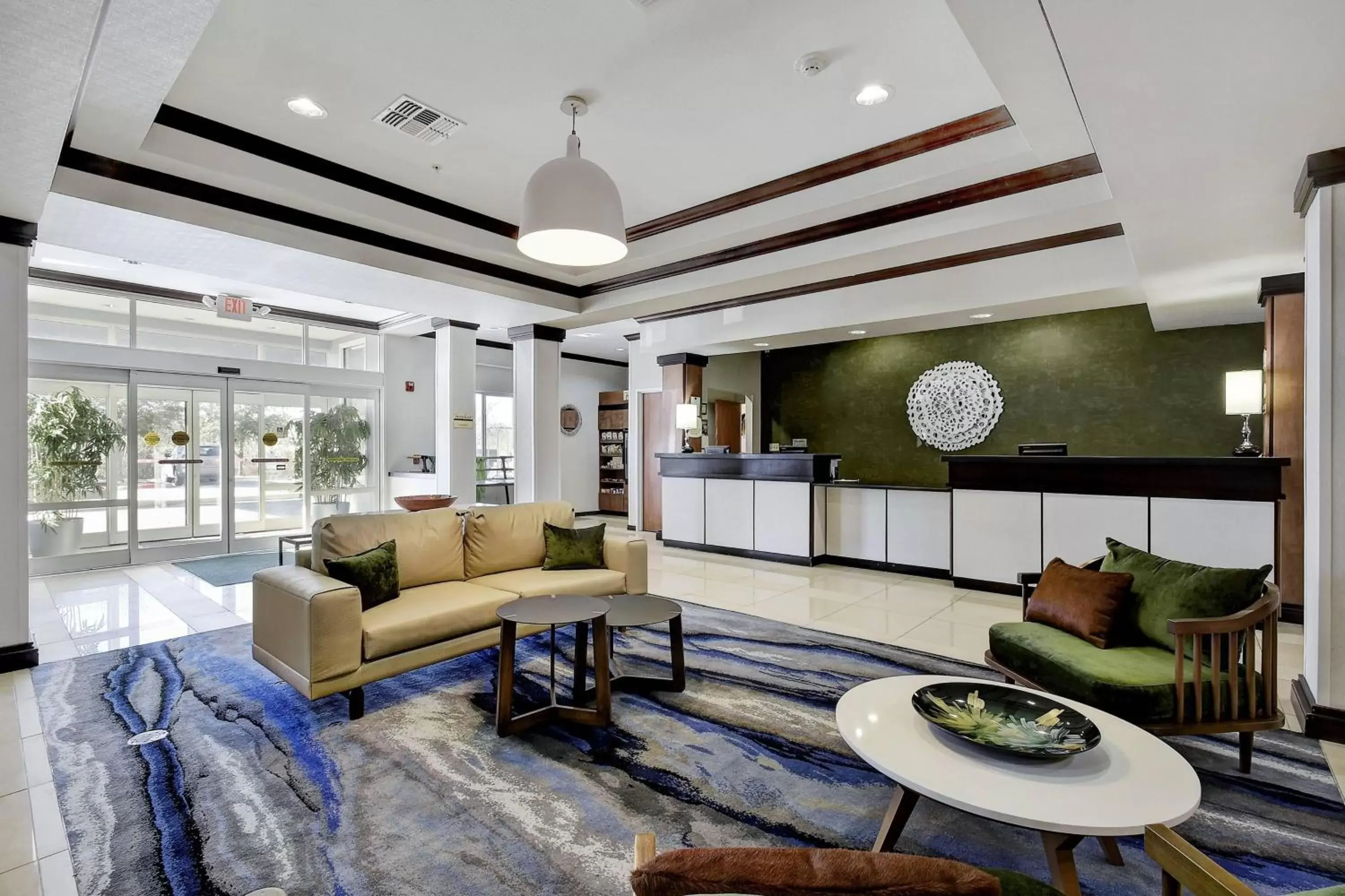 Lobby or reception, Lobby/Reception in Fairfield Inn and Suites by Marriott San Antonio Boerne