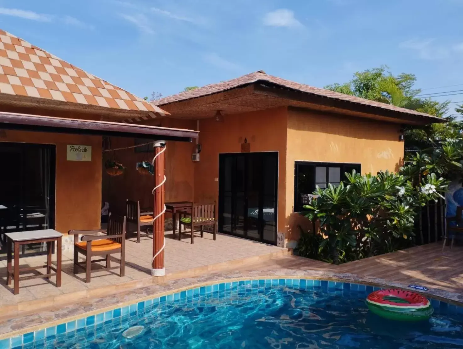 Property building in Panisara Pool Villa Resort Huahin