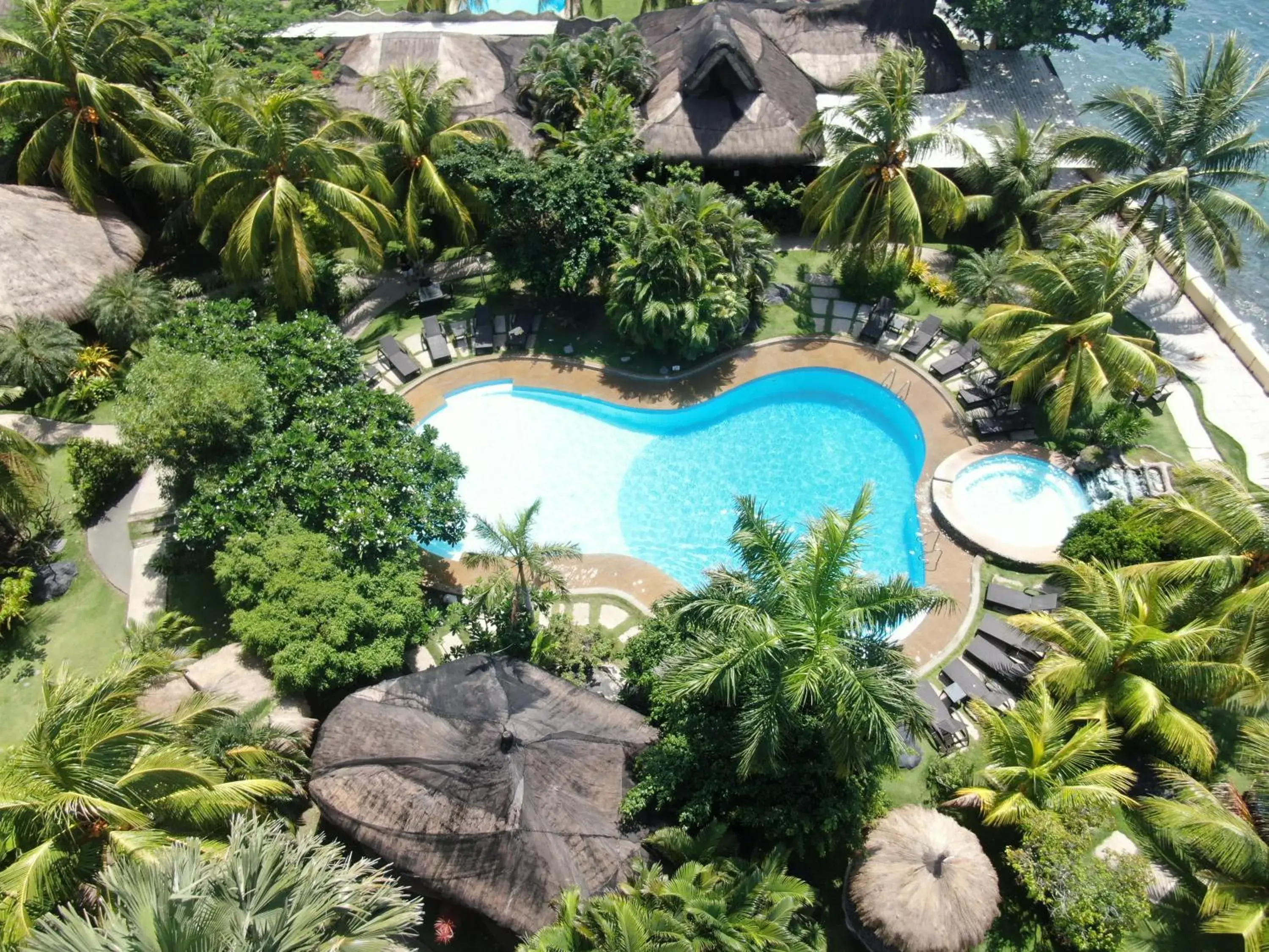 Bird's eye view, Pool View in Thalatta Resort