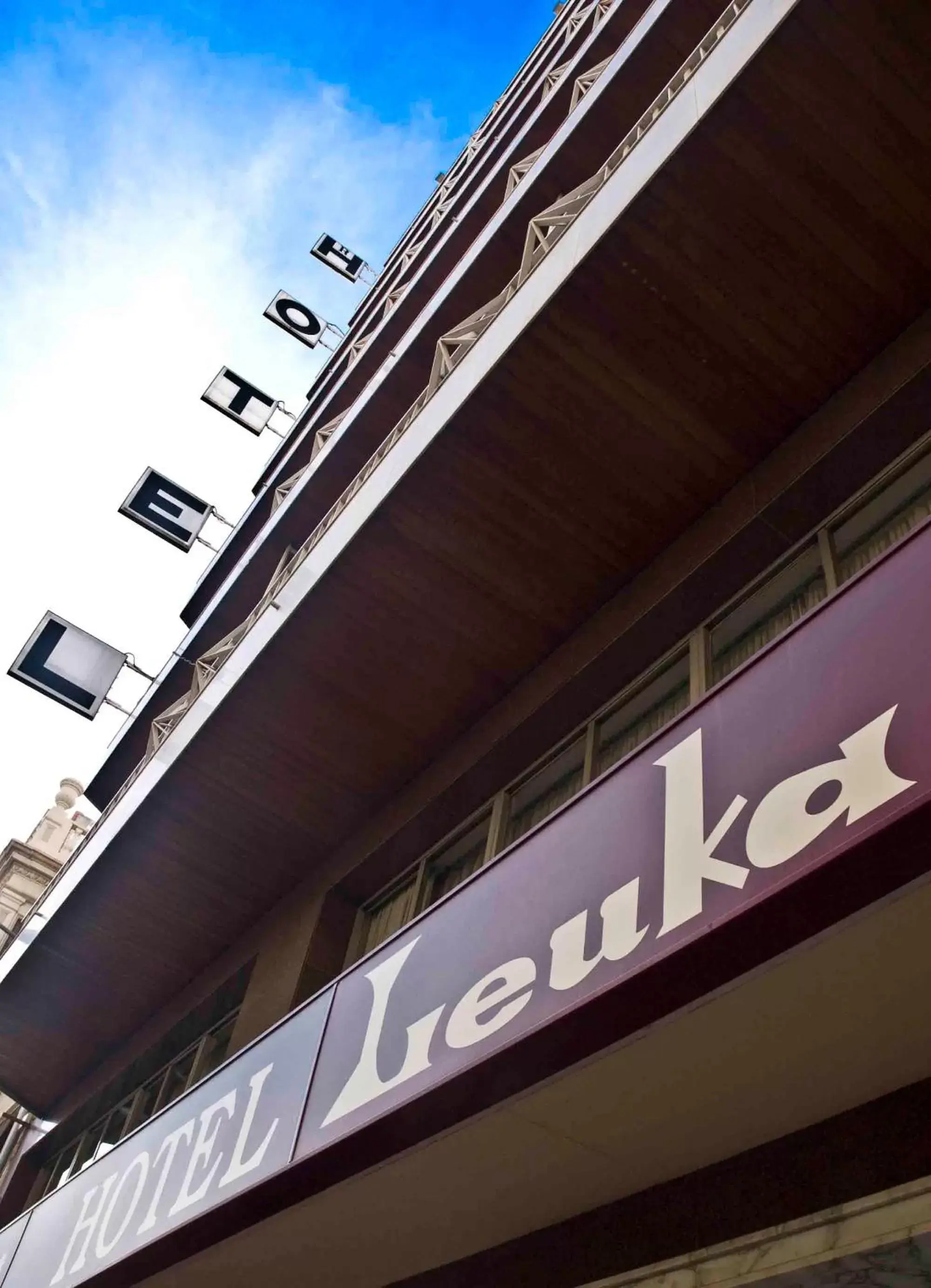 Property building, Property Logo/Sign in Hotel Leuka