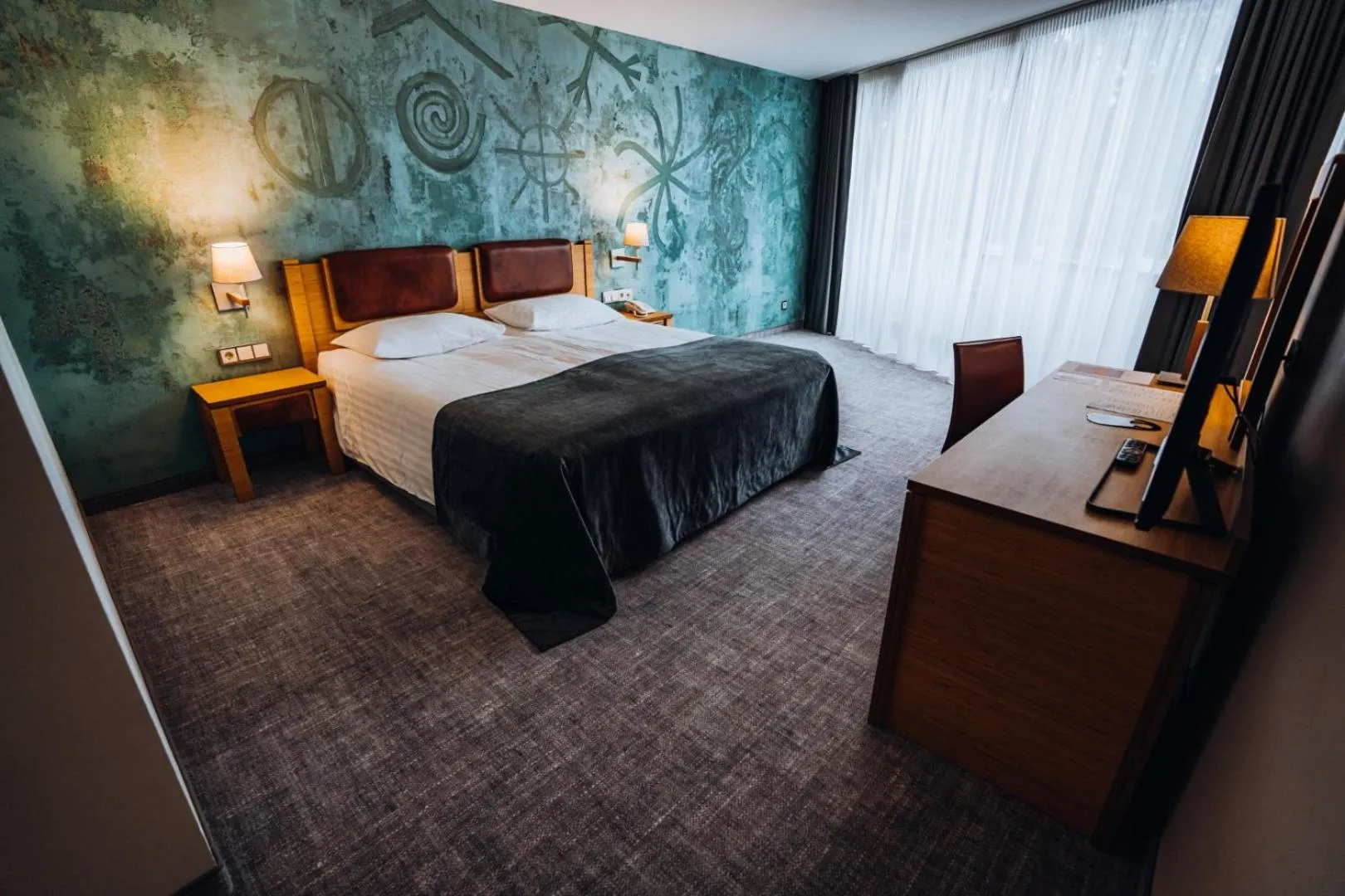 Photo of the whole room, Bed in Gabija Hotel SPA & Conferences