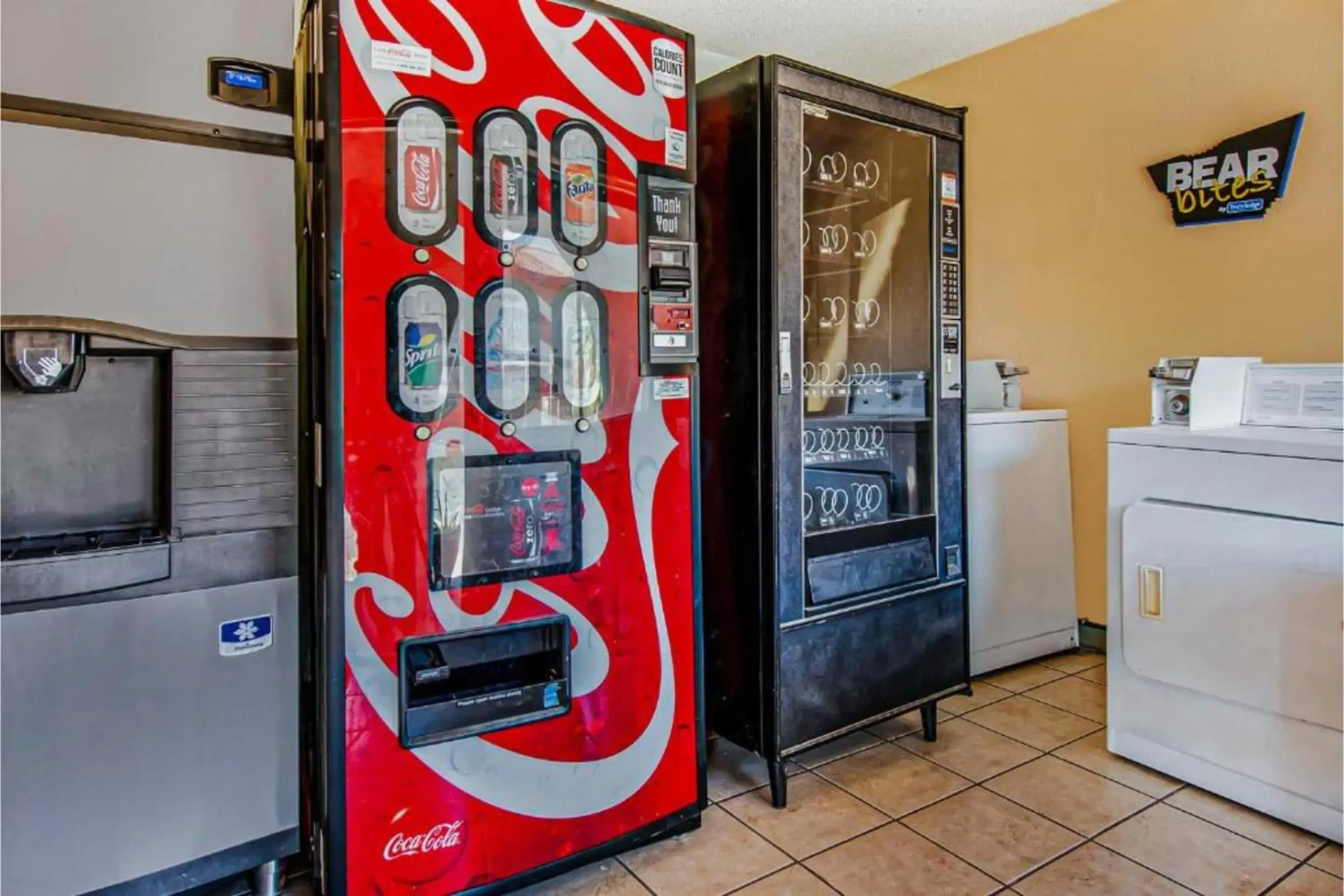 vending machine in Hotel Europa Ridgecrest CA - W Upjohn Ave