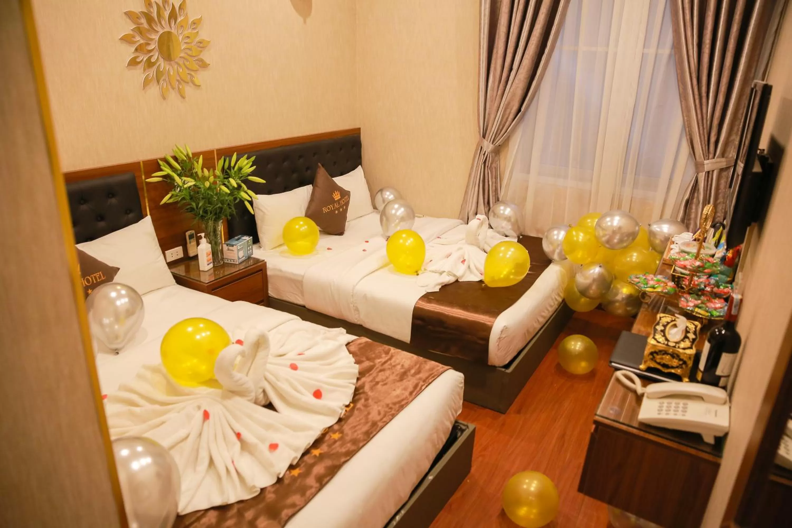 Living room in Royal Hotel