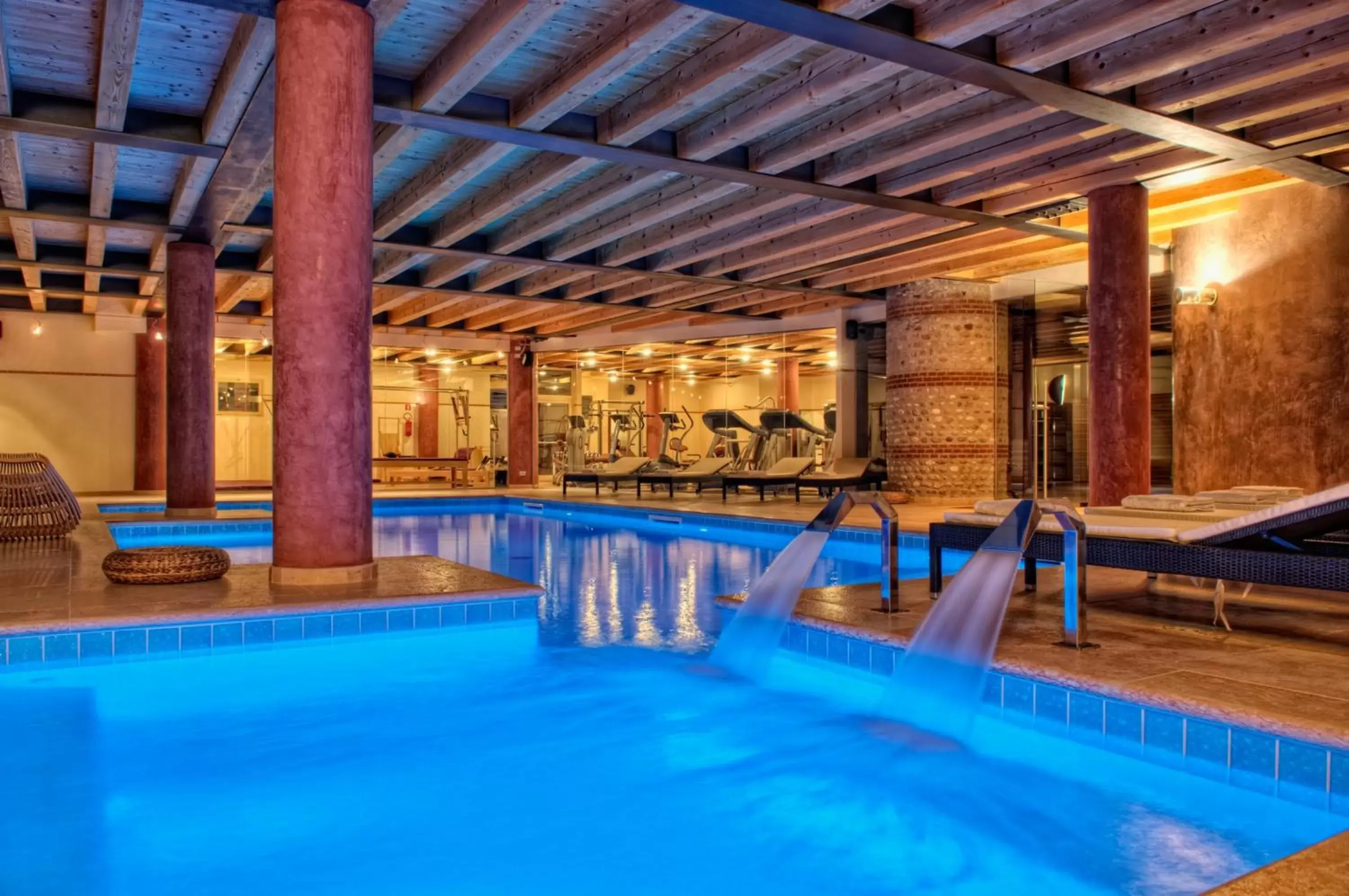Spa and wellness centre/facilities, Swimming Pool in Hotel Veronesi La Torre