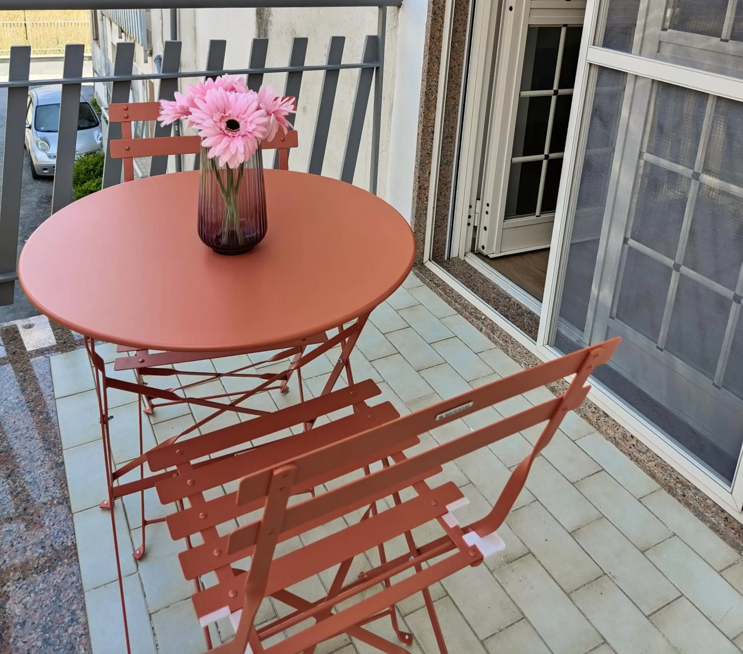 Patio in Pompeya Bed and Breakfast