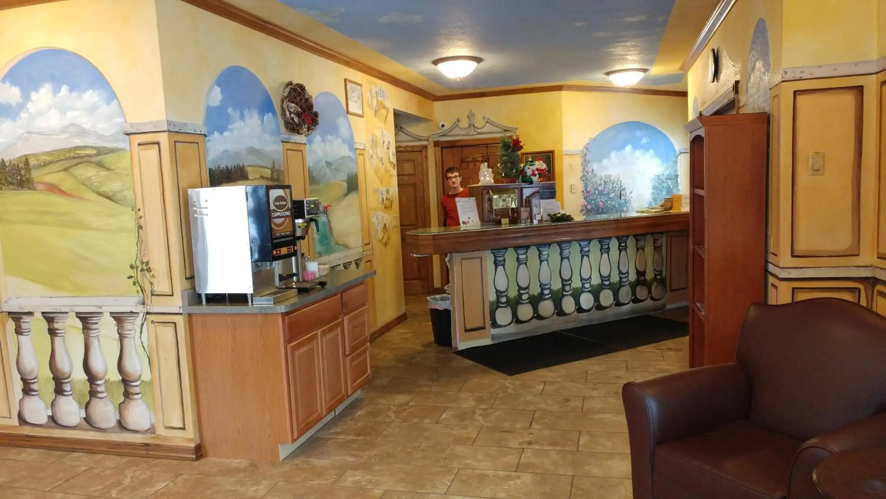 Lobby or reception in Silver Spruce Inn