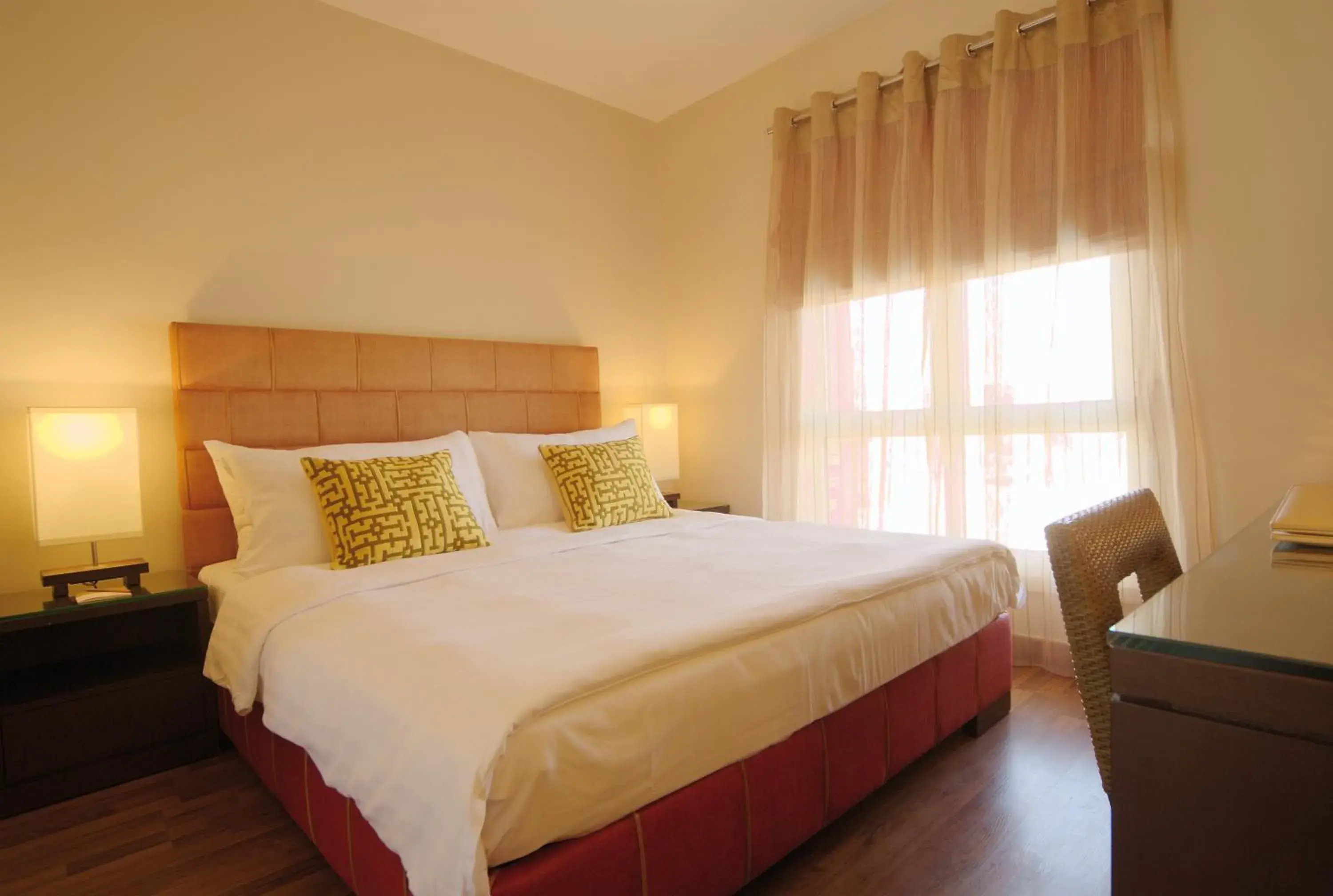 Bed in Movenpick Resort & Residences Aqaba