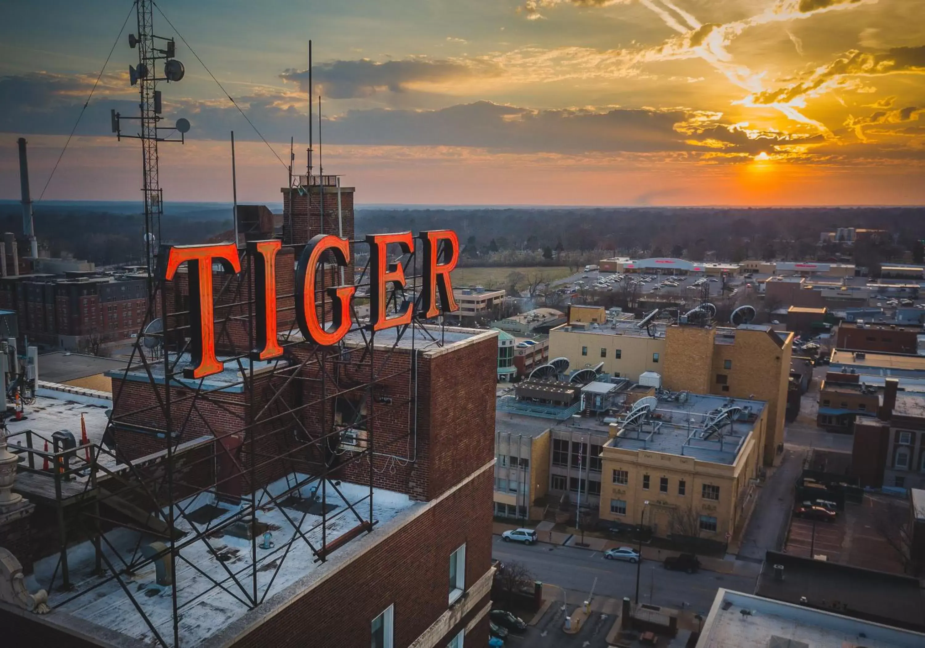 Property building in voco The Tiger Hotel, Columbia, MO, an IHG Hotel