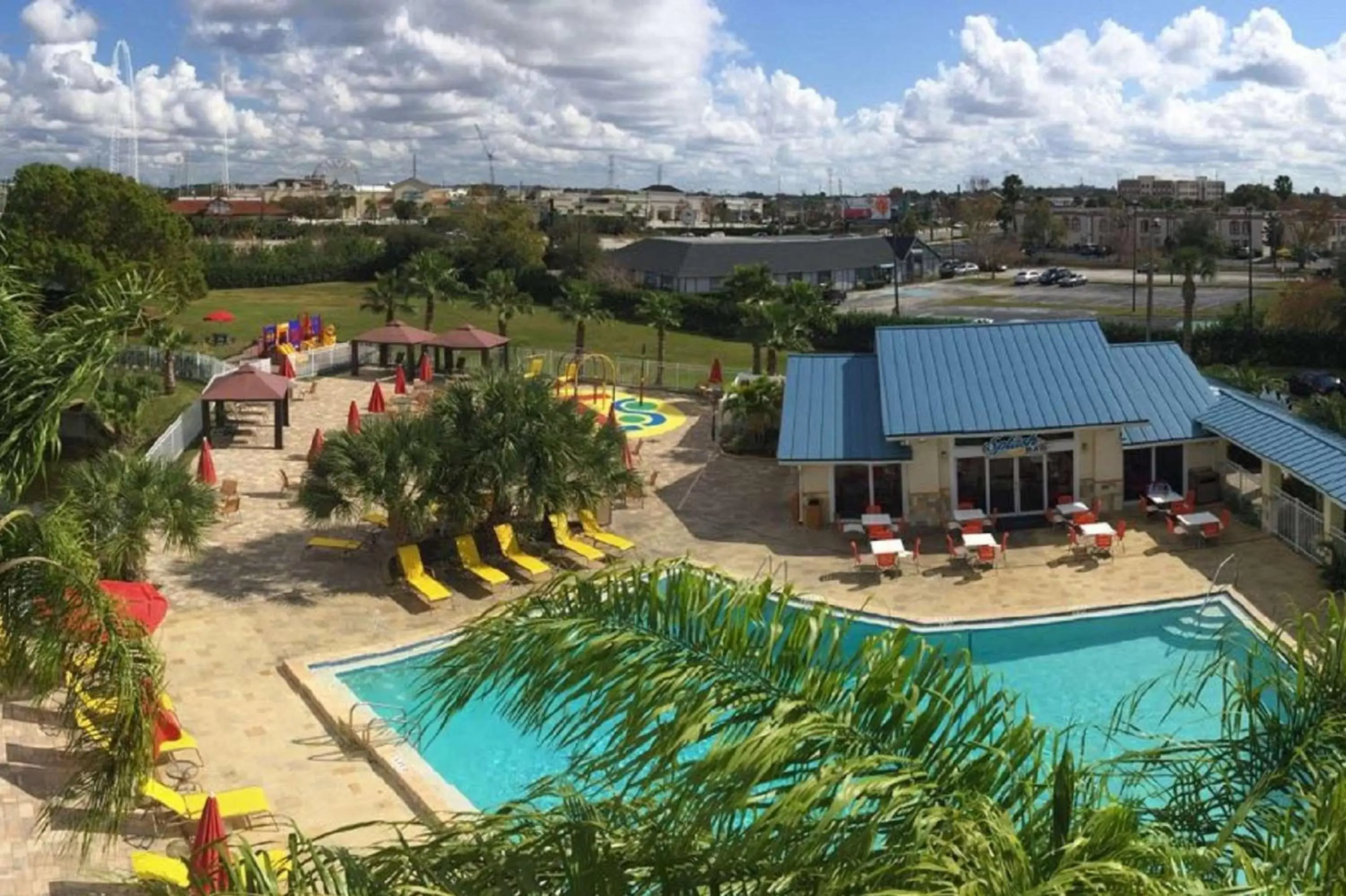 On site, Pool View in SureStay Plus by Best Western Orlando International Drive