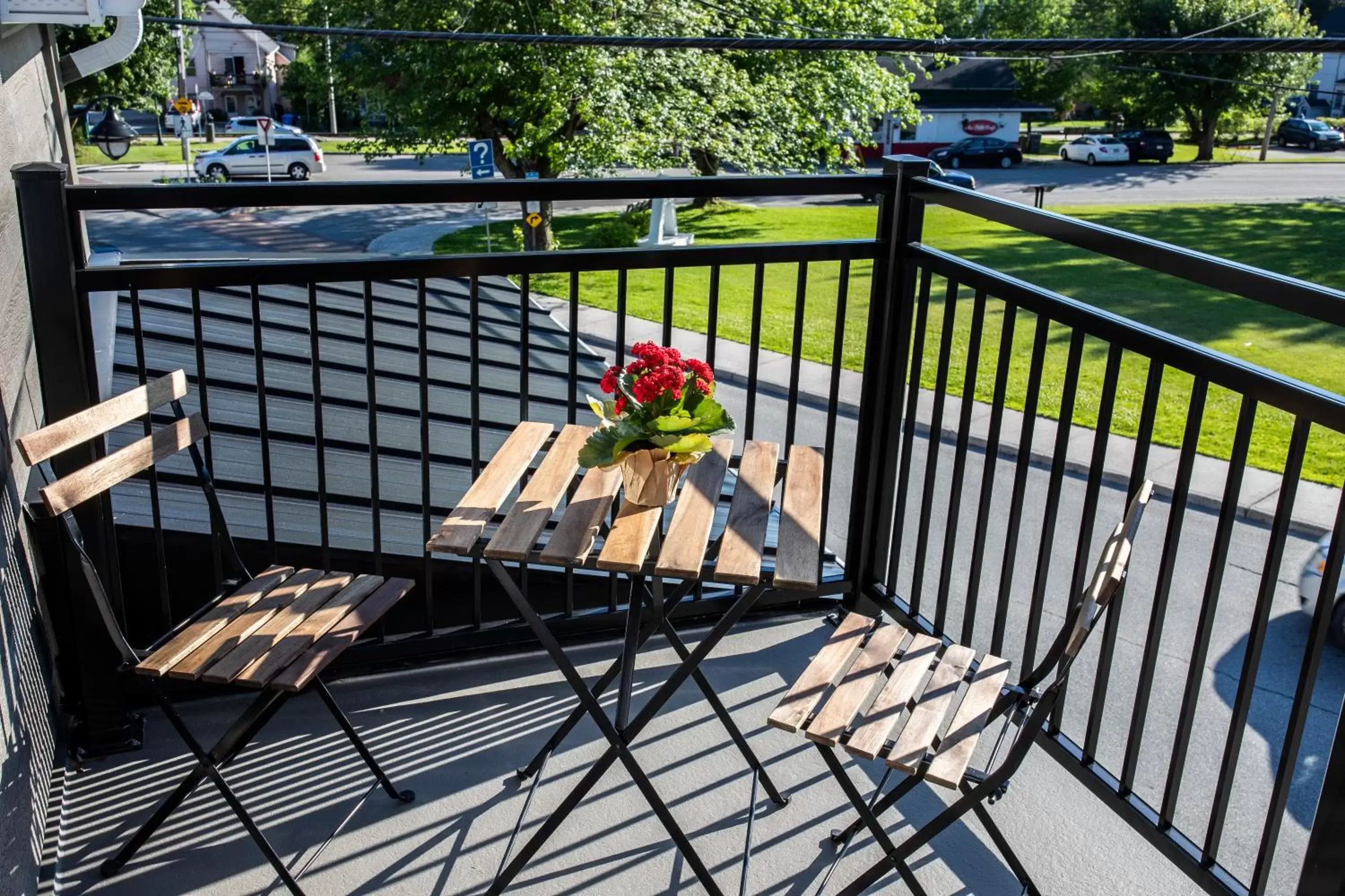 Balcony/Terrace in Square Victoria Maison Hôtelière