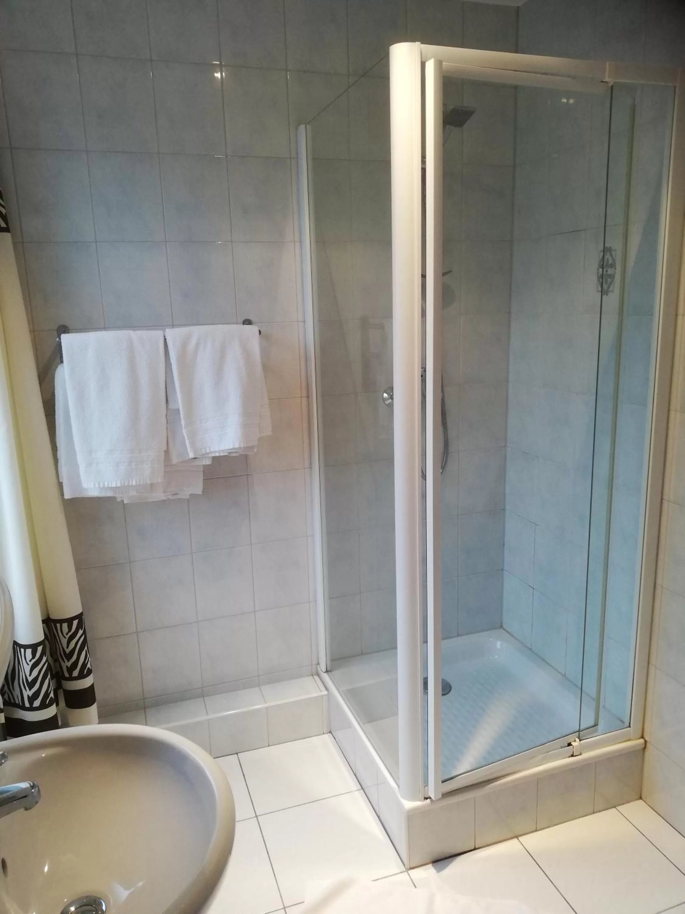 Bathroom in Hôtel Restaurant Le Moschenross