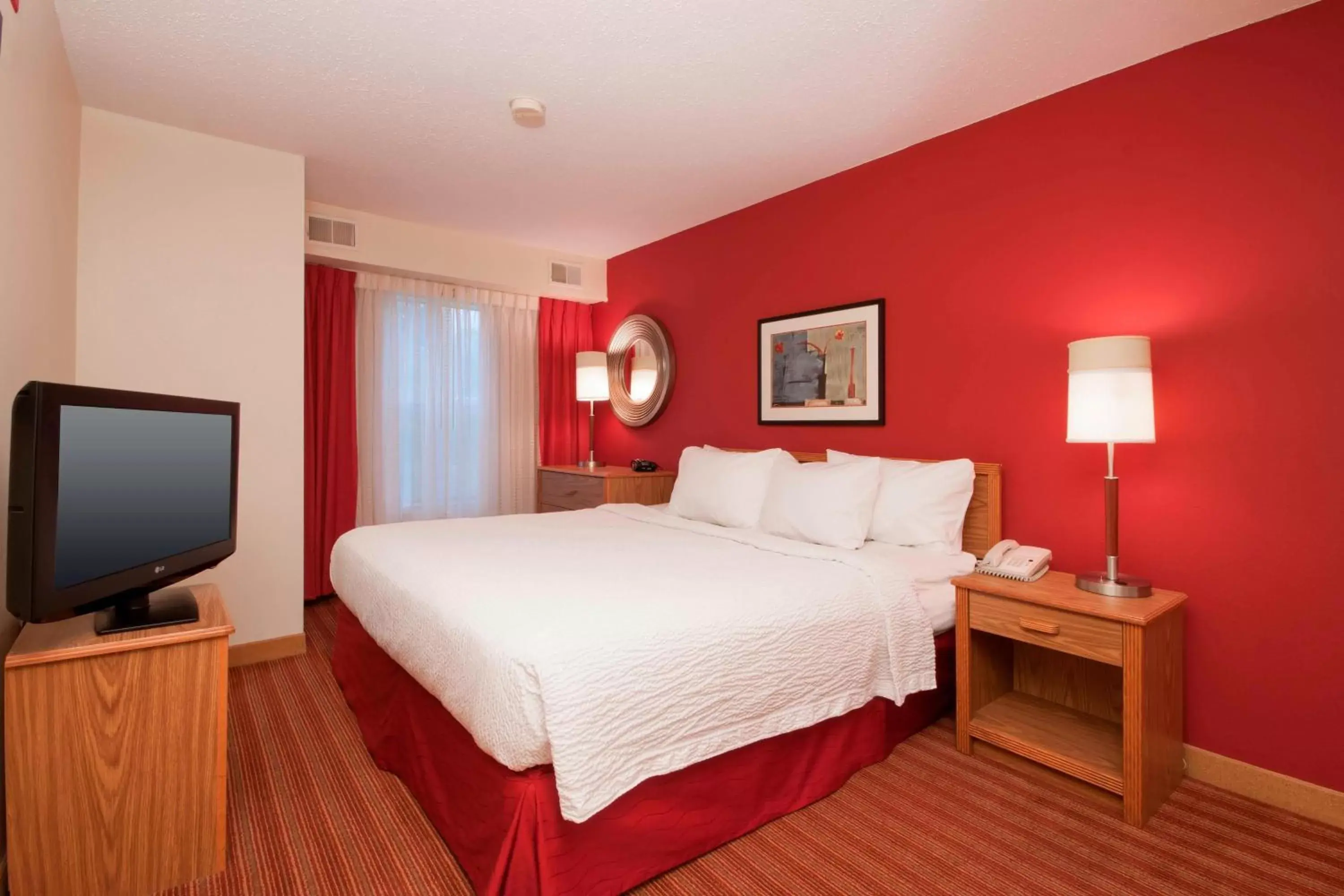 Bedroom, Bed in Residence Inn by Marriott Davenport