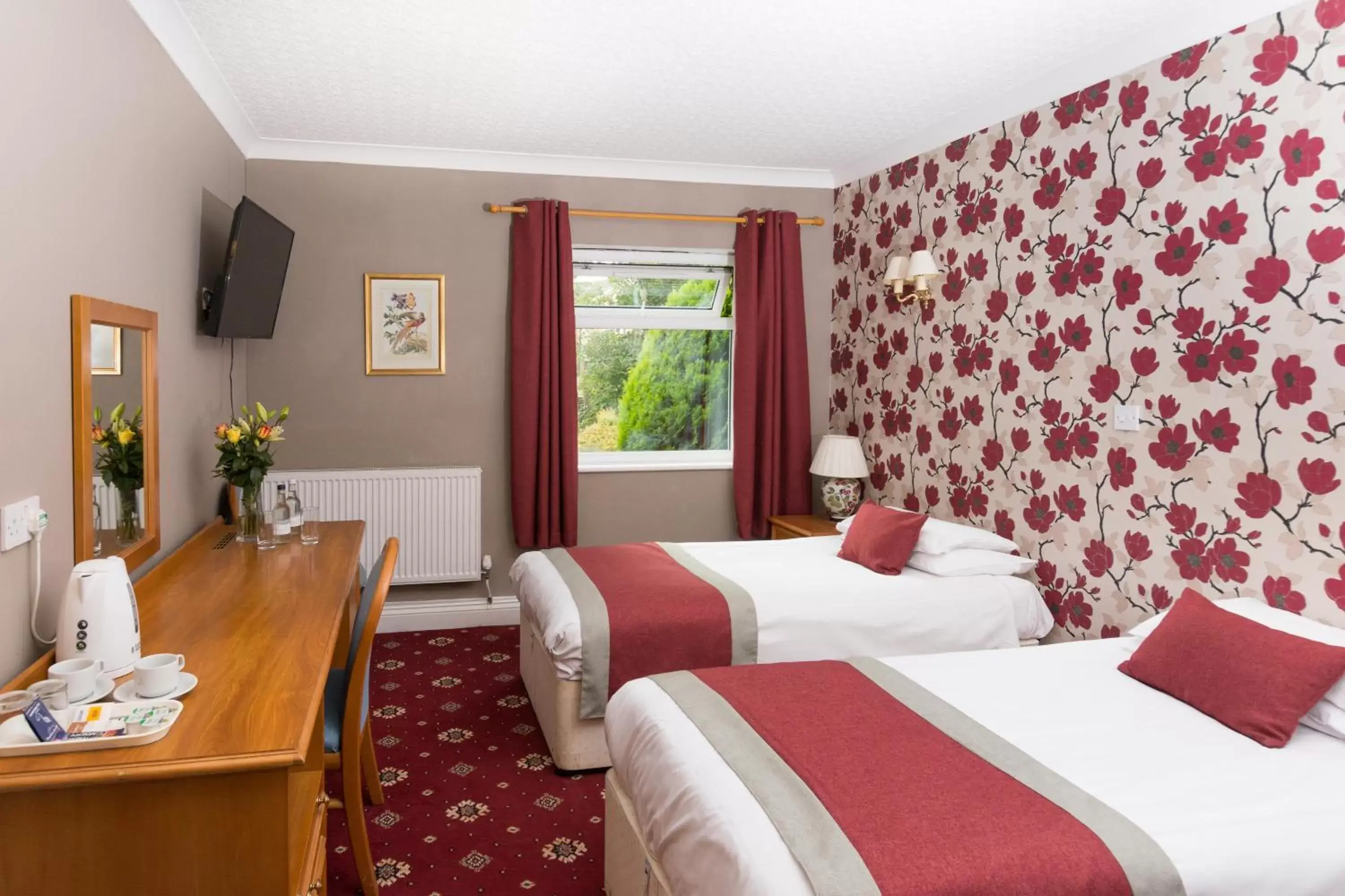 Bed in Brambletye Hotel