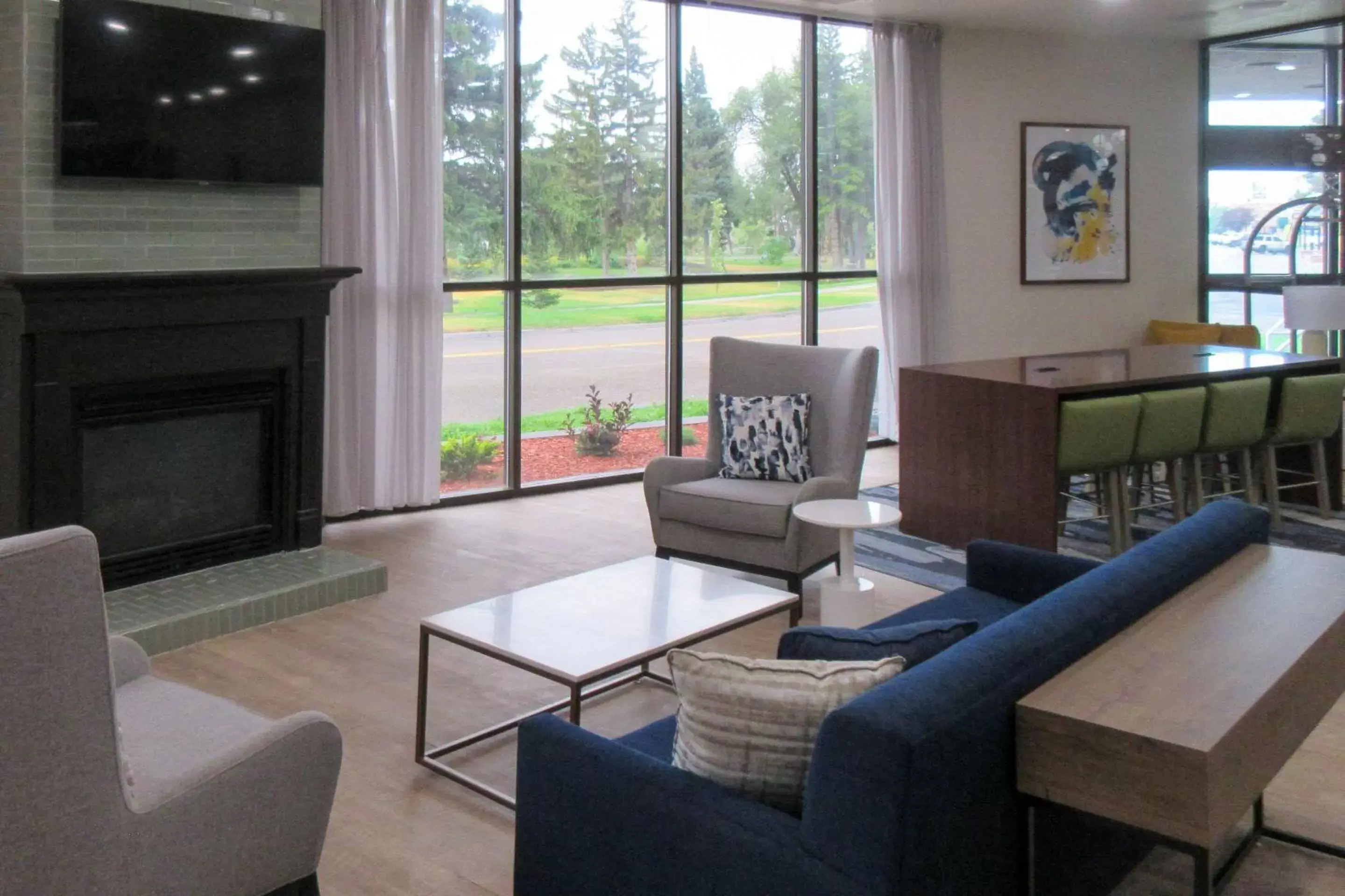 Lobby or reception, Seating Area in Comfort Suites Idaho Falls