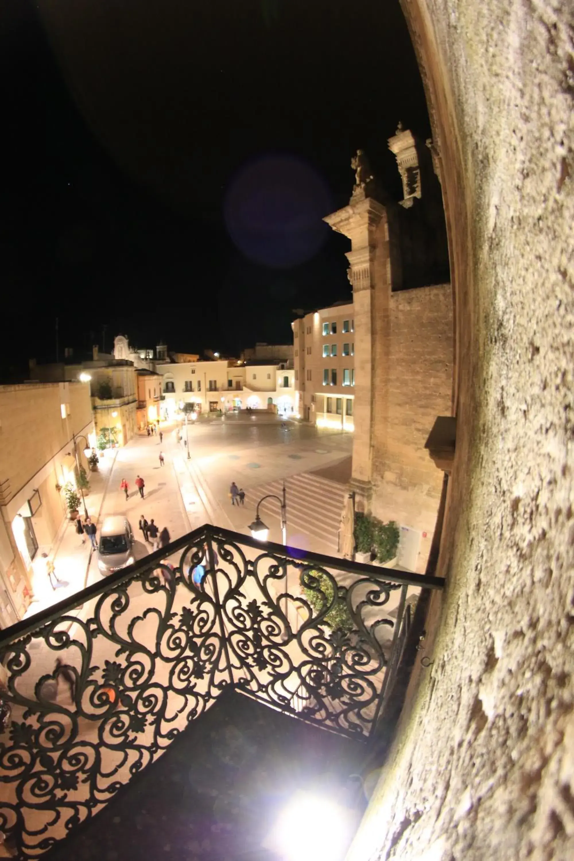 Balcony/Terrace in Albergo Del Sedile