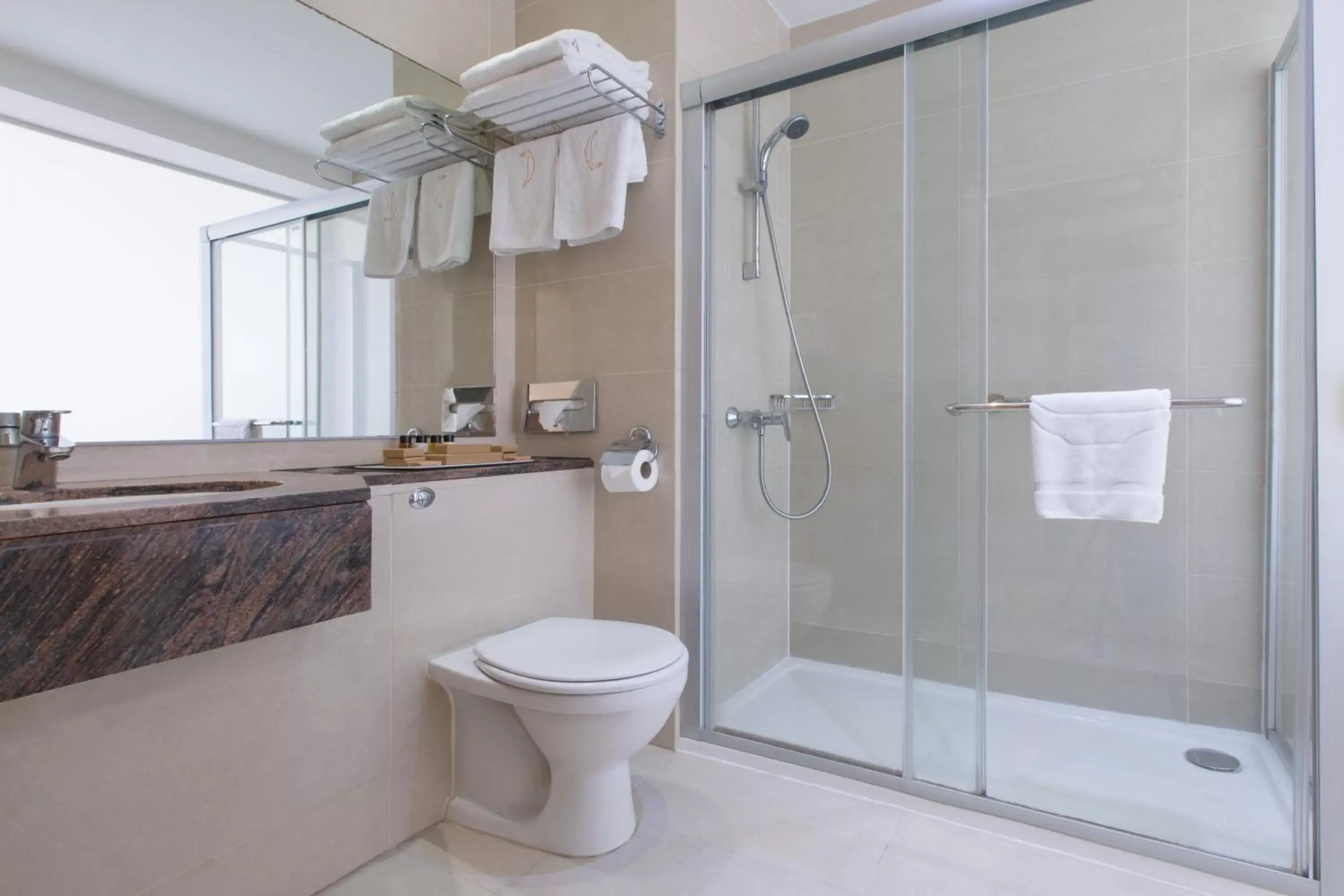 Bathroom in Golden Bay Beach Hotel