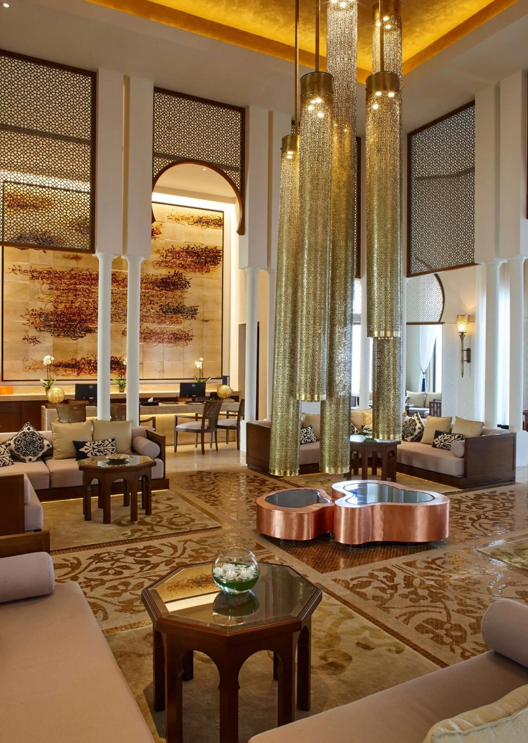 Lobby or reception in Banyan Tree Tamouda Bay