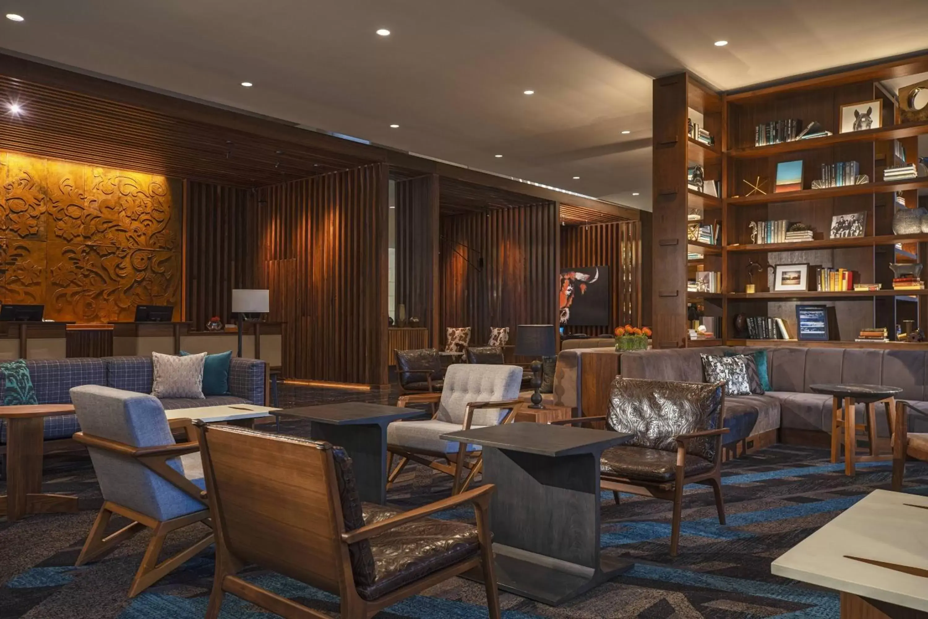 Lobby or reception, Restaurant/Places to Eat in The Worthington Renaissance Fort Worth Hotel