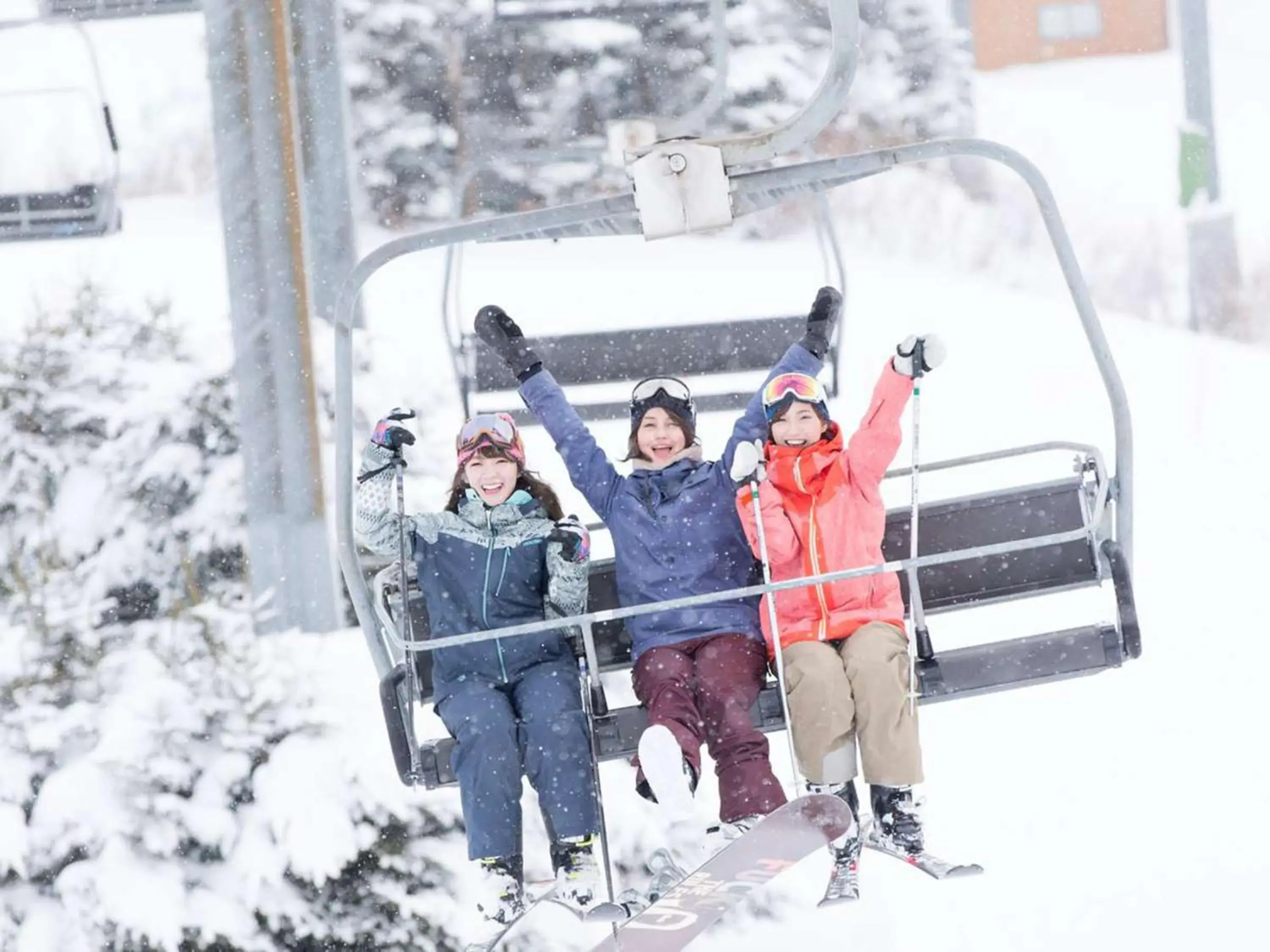 Winter, Family in Naeba Prince Hotel