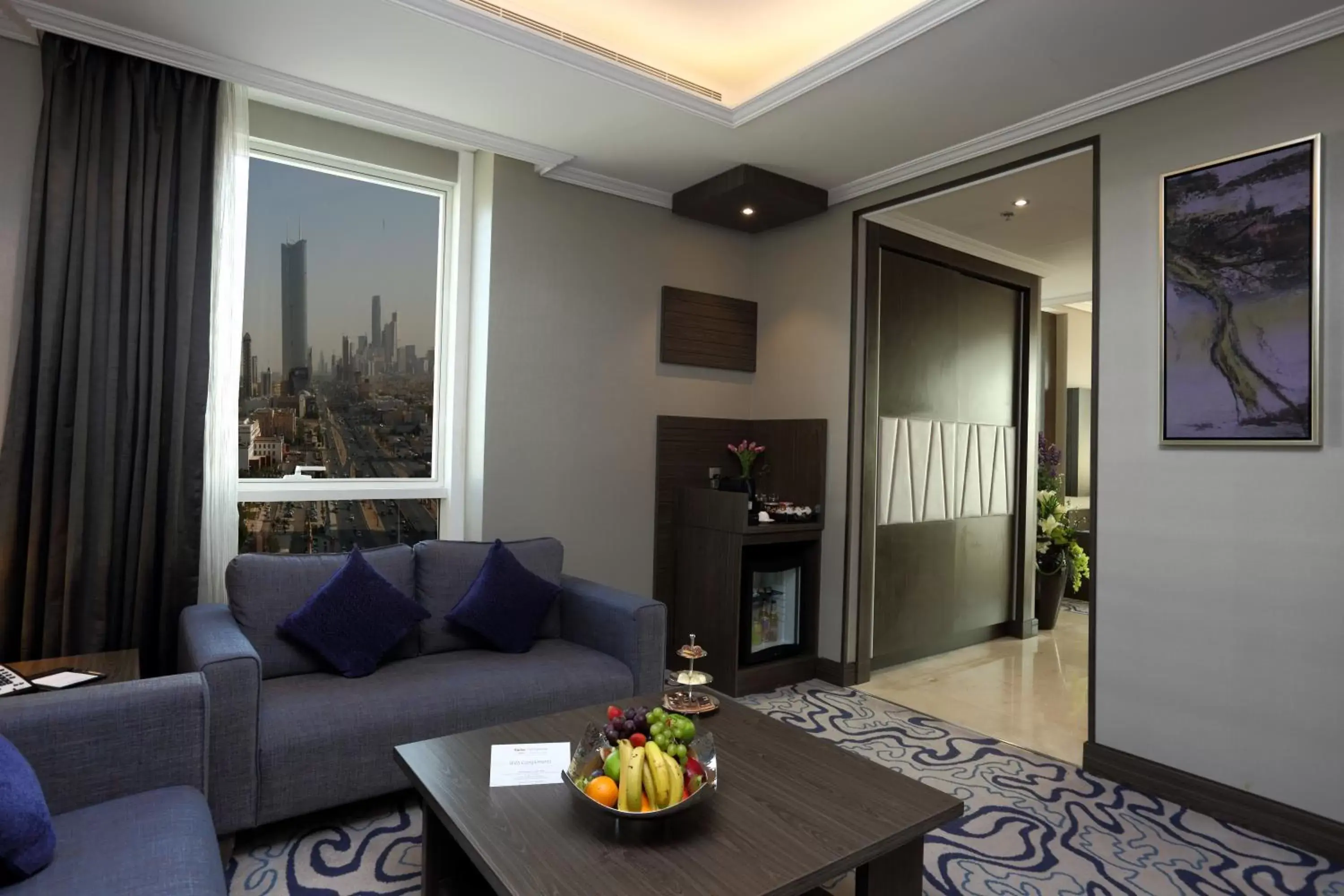 Living room, Seating Area in Swiss International Royal Hotel Riyadh