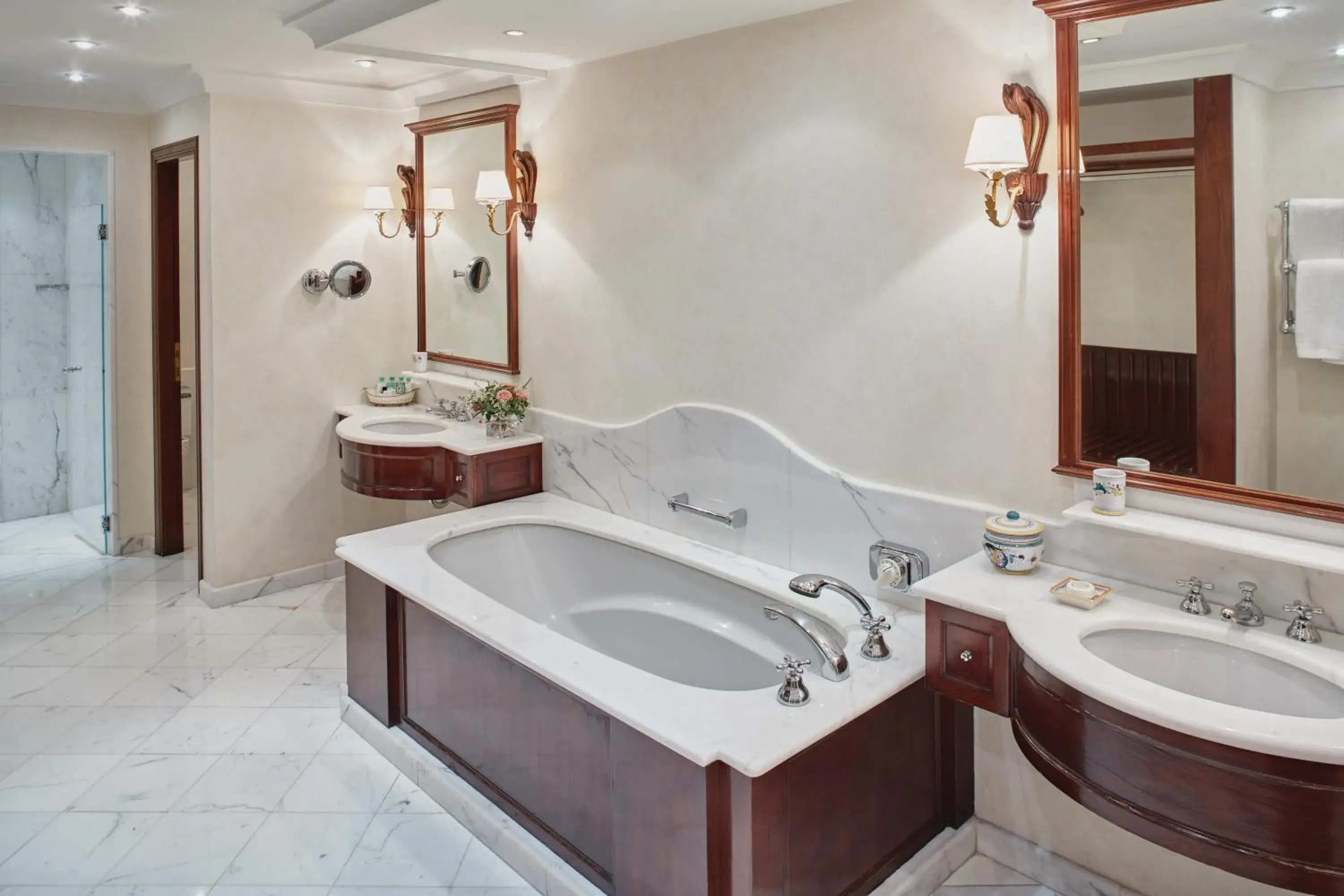 Bathroom in Villa San Michele, A Belmond Hotel, Florence