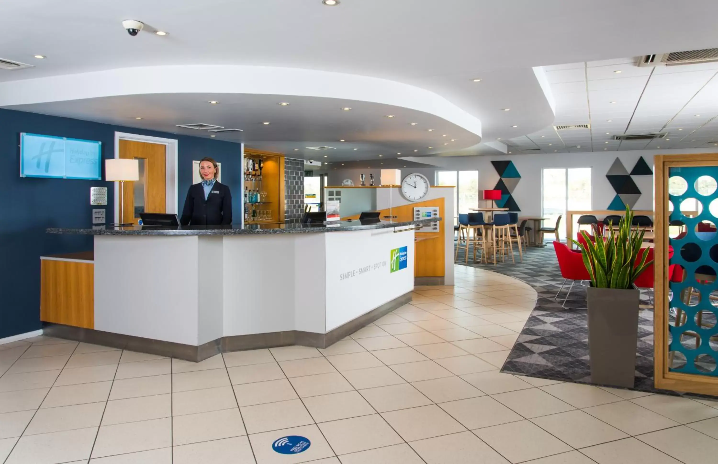 Lobby or reception, Lobby/Reception in Holiday Inn Express Southampton West, an IHG Hotel