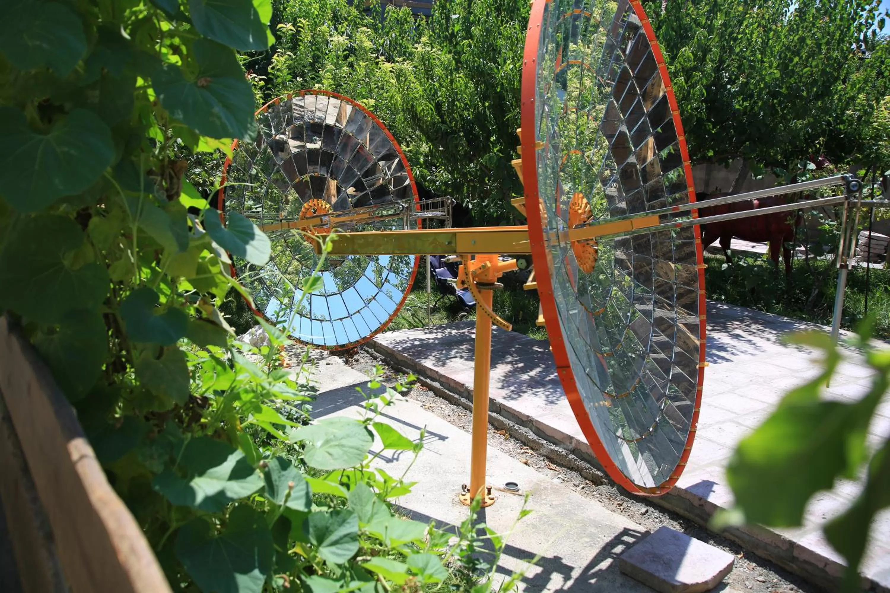 Staff, Pool View in Machanents Art Hotel