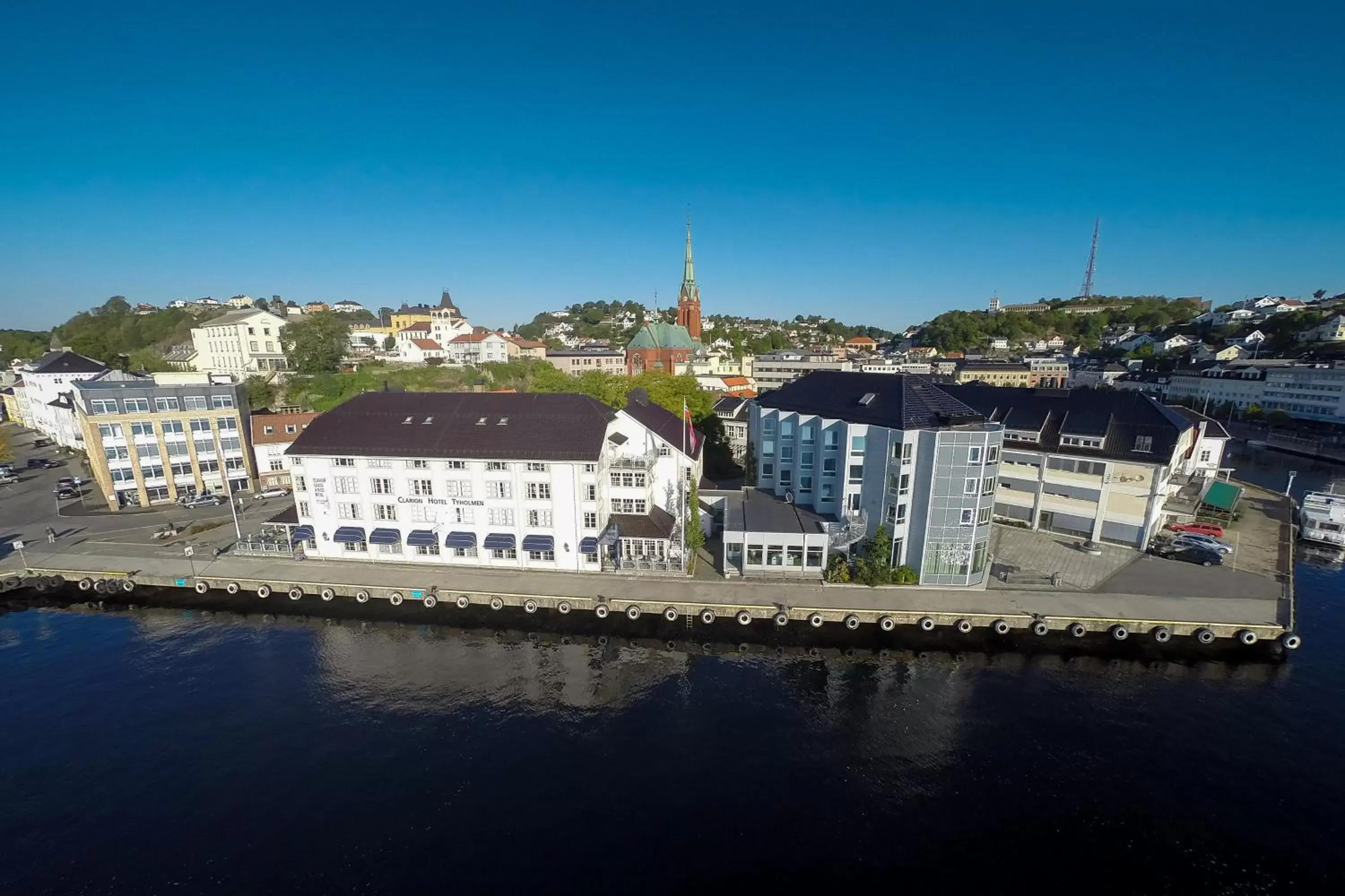 Bird's eye view in Clarion Hotel Tyholmen