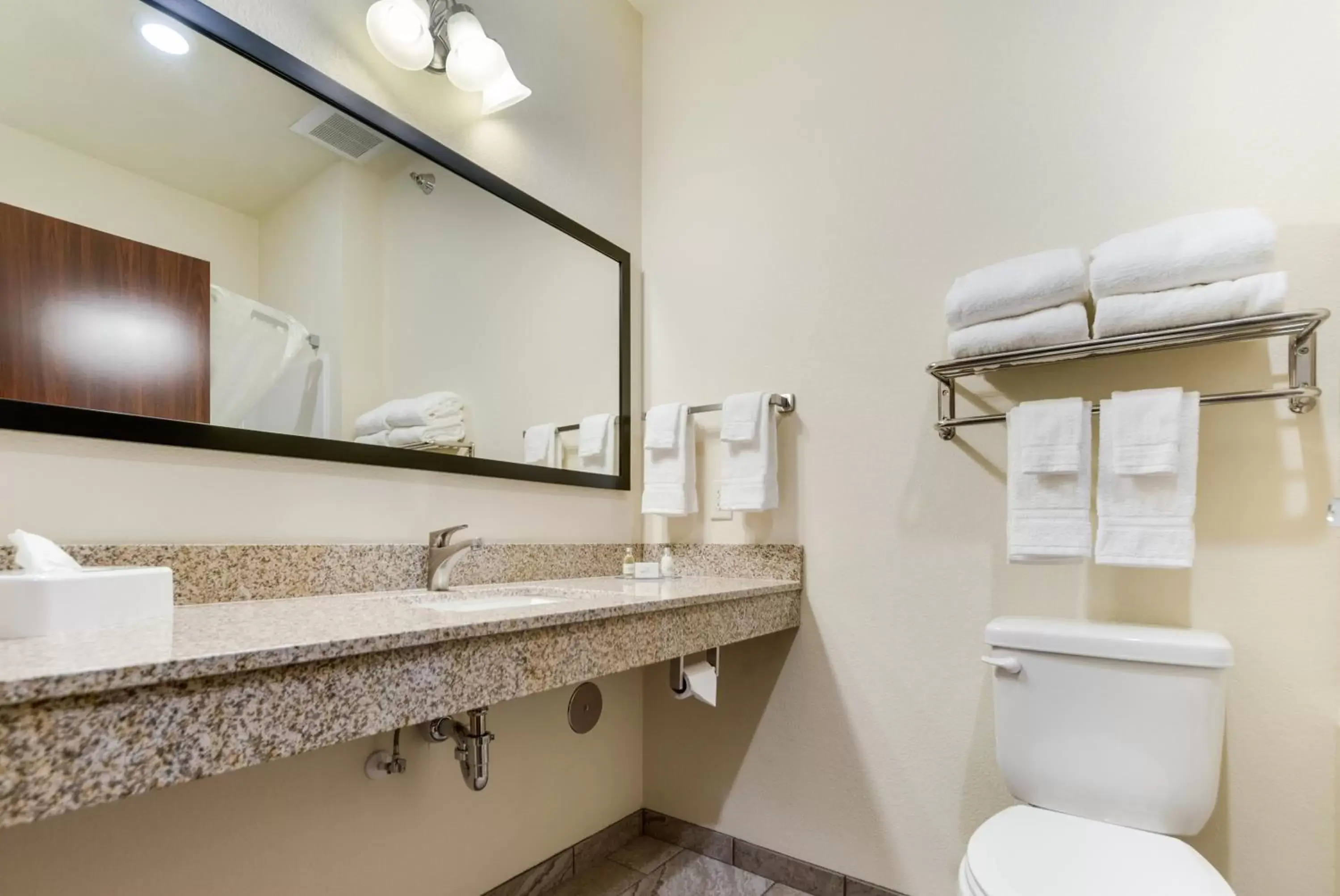 Bathroom in Cobblestone Hotel & Suites - Cozad