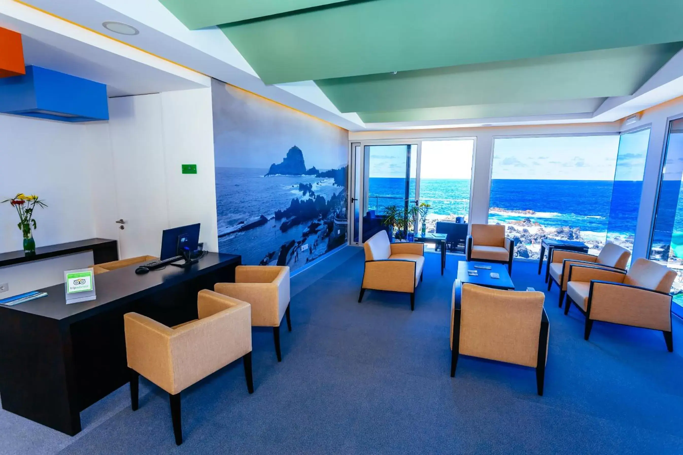 Lobby or reception in Aqua Natura Madeira