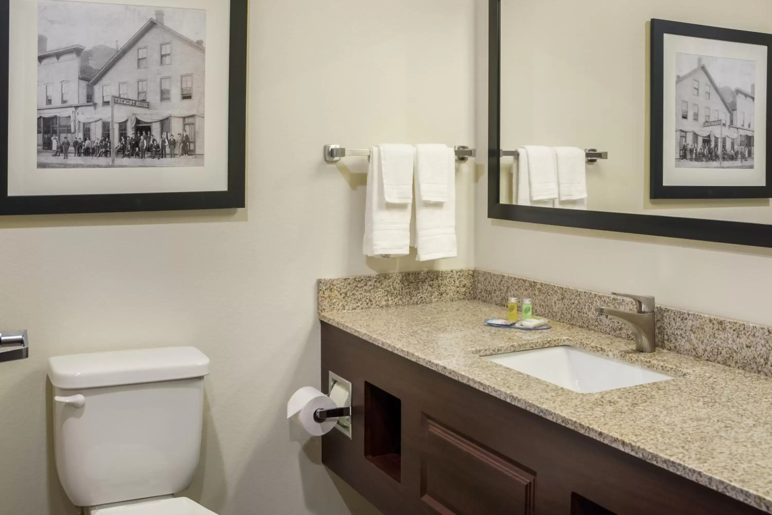 Toilet, Bathroom in Cobblestone Inn and Suites - Ashland