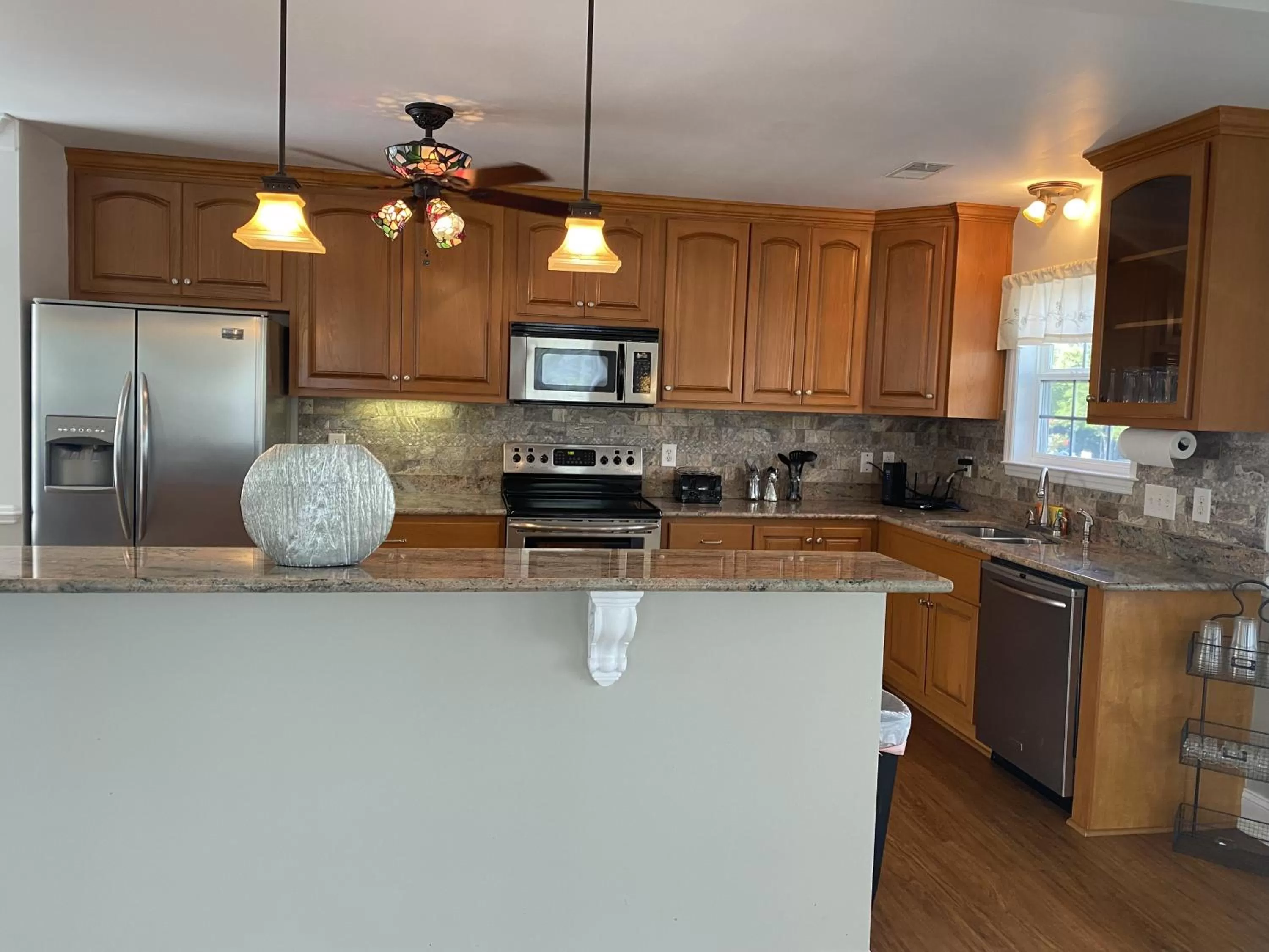 kitchen in The Cypress Inn