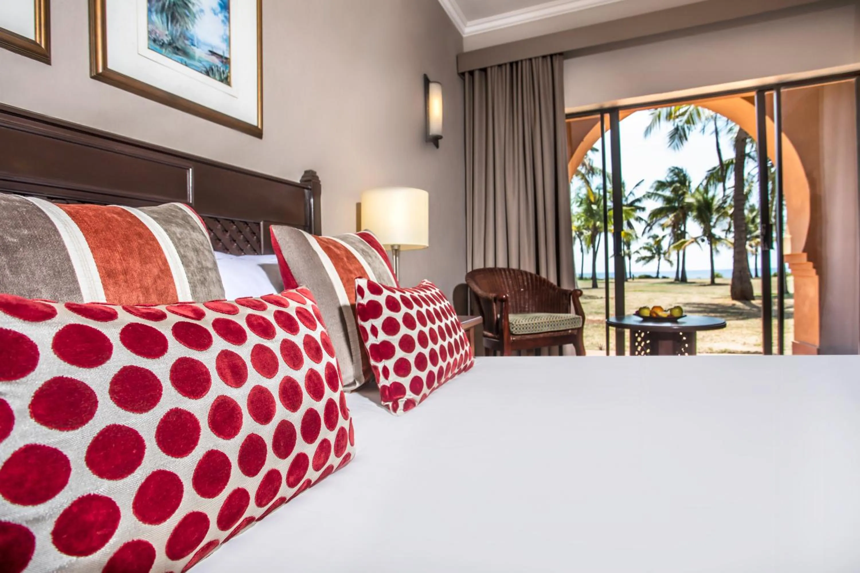 Bed in Avani Pemba Beach Hotel