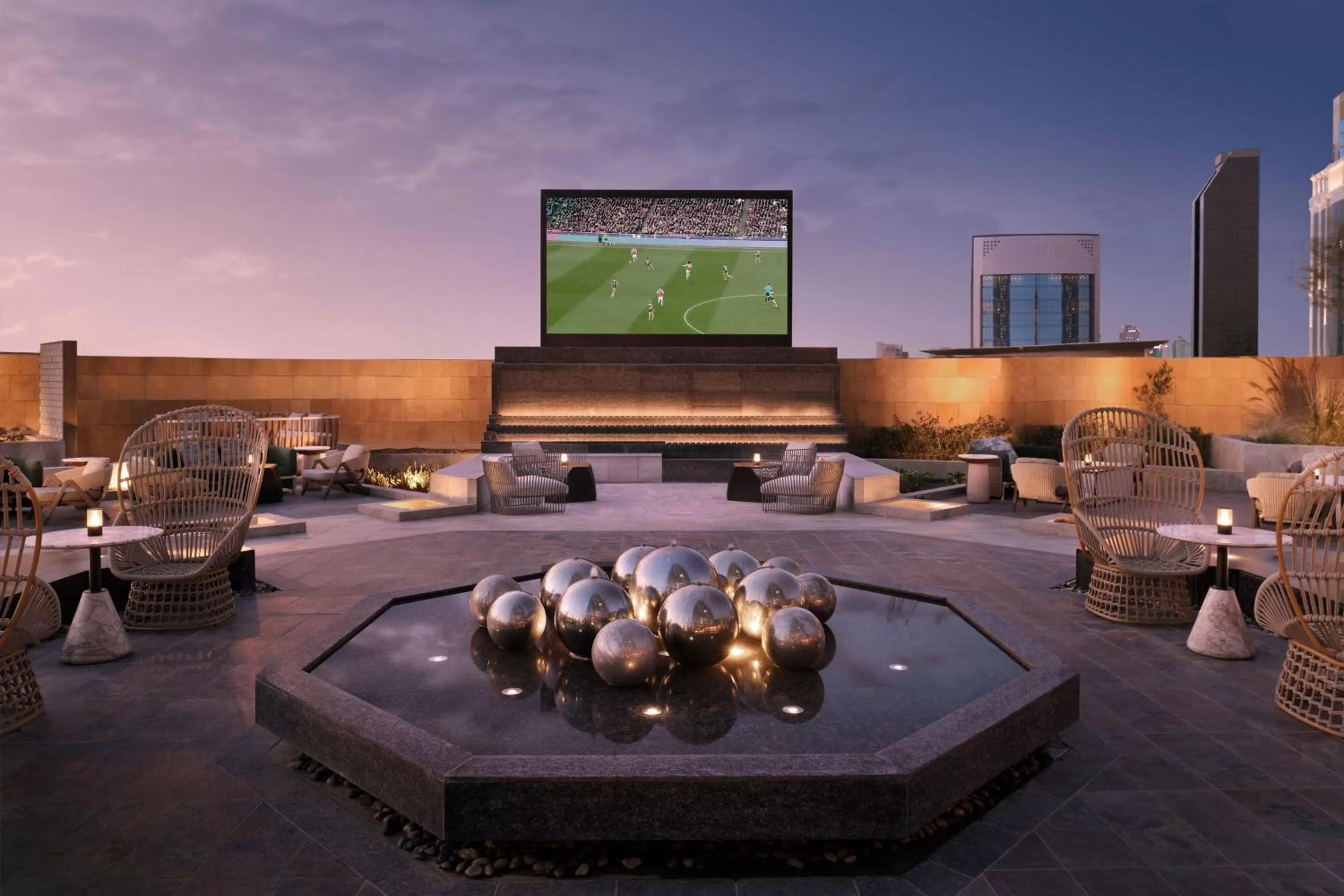 Restaurant/places to eat in JW Marriott Hotel Riyadh