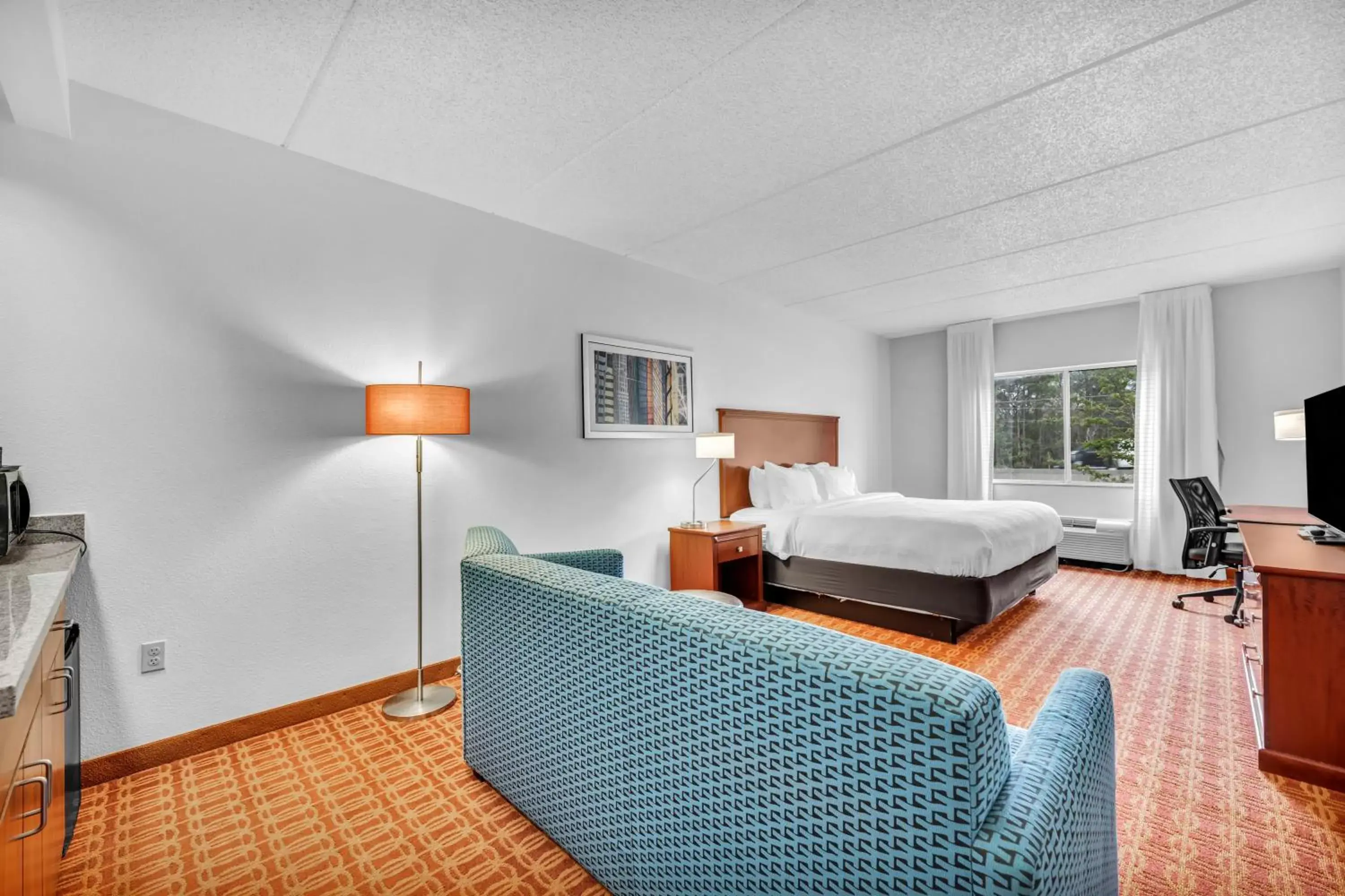 Bed in Fairfield Inn by Marriott Lumberton