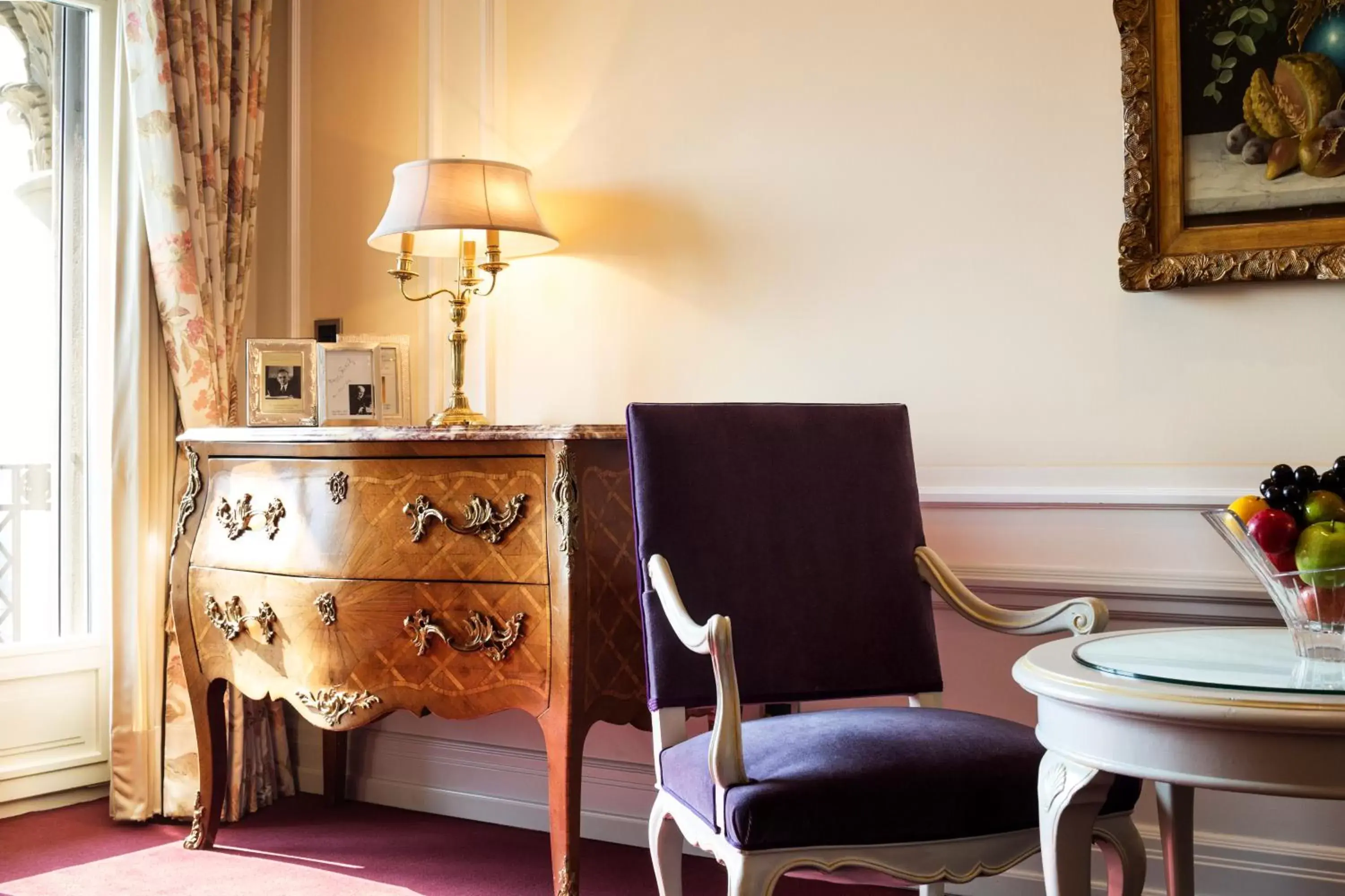 Seating Area in Hotel Bellevue Palace Bern