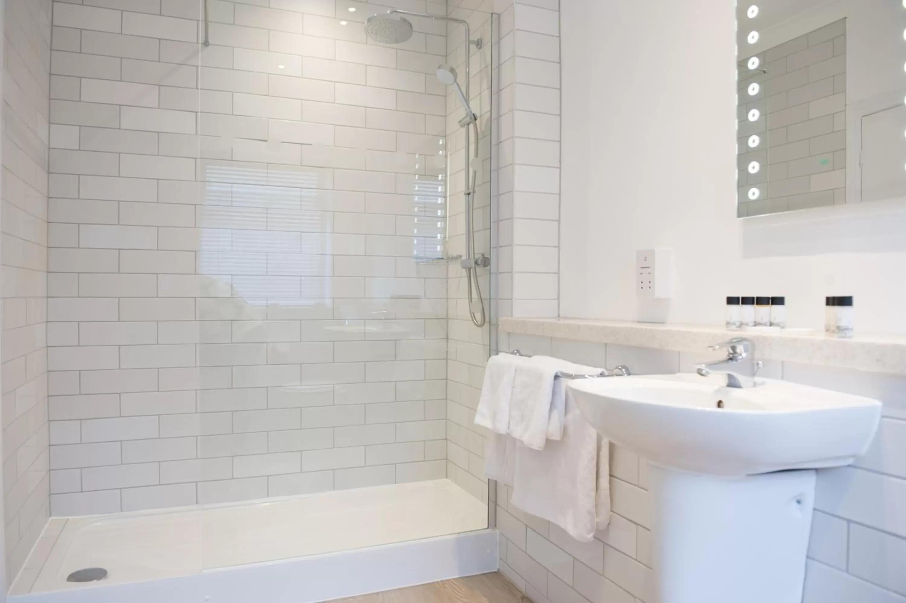 Shower, Bathroom in Toby Carvery Doncaster by Innkeeper's Collection