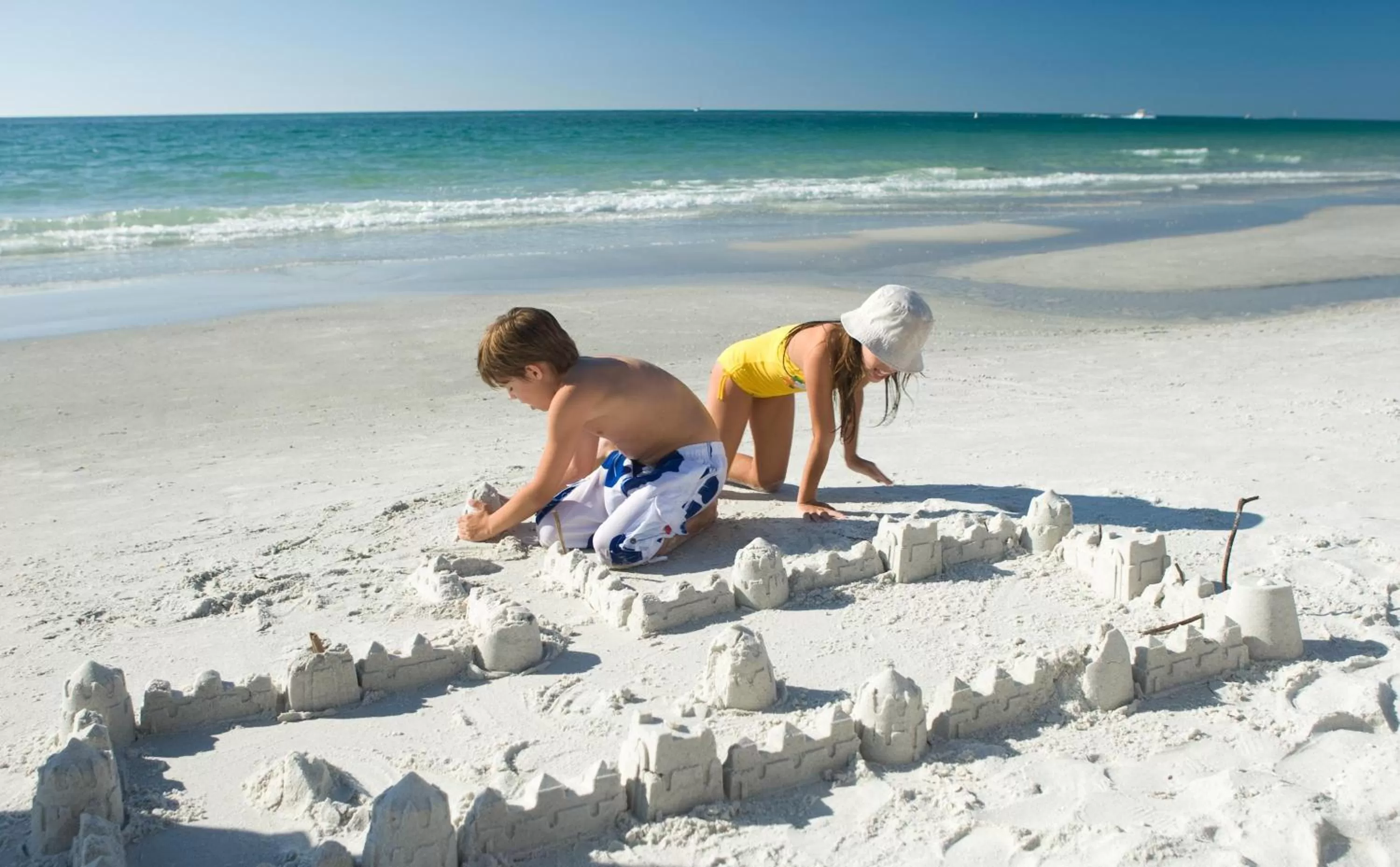 Beach in Edgewater Beach Hotel